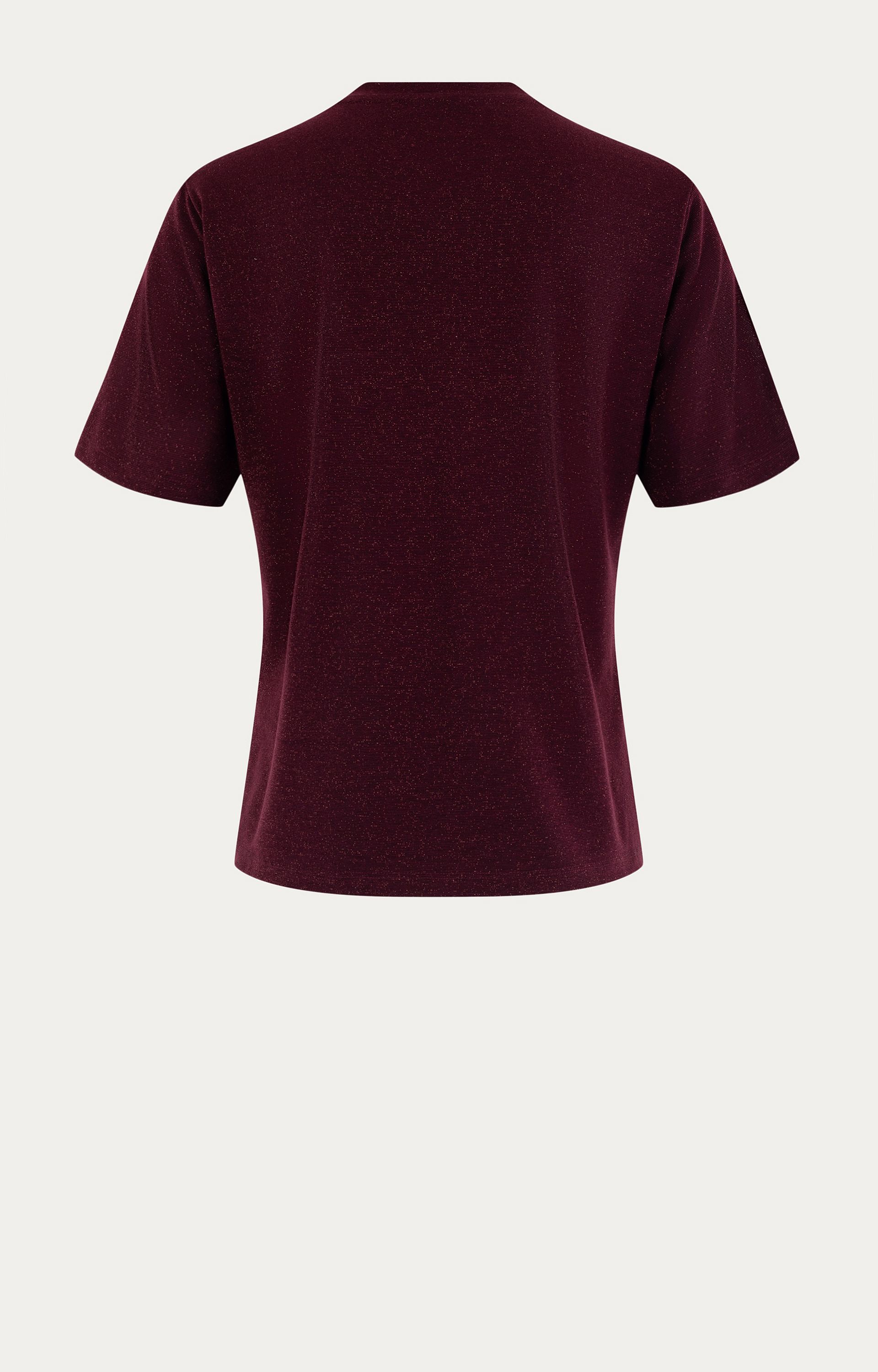 Shirt met glitter