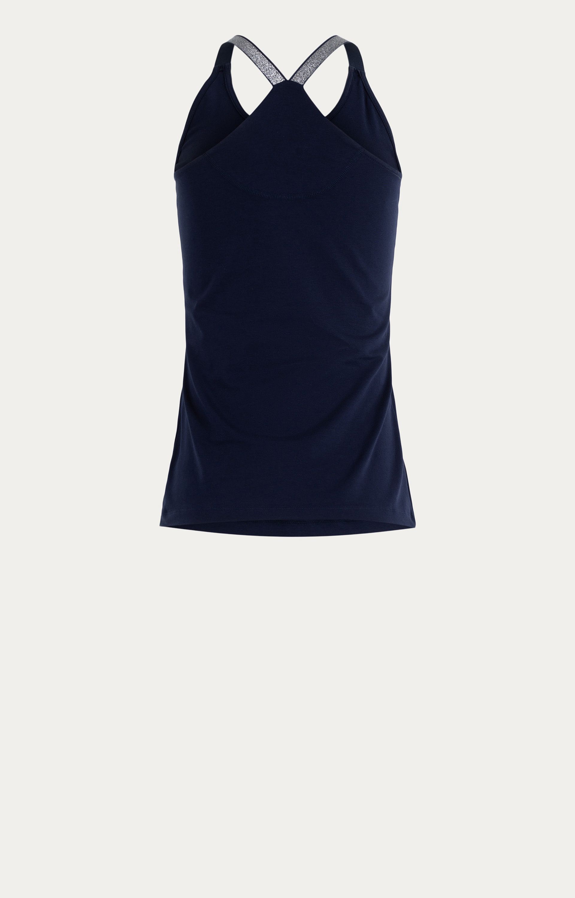Top met lurexbandjes