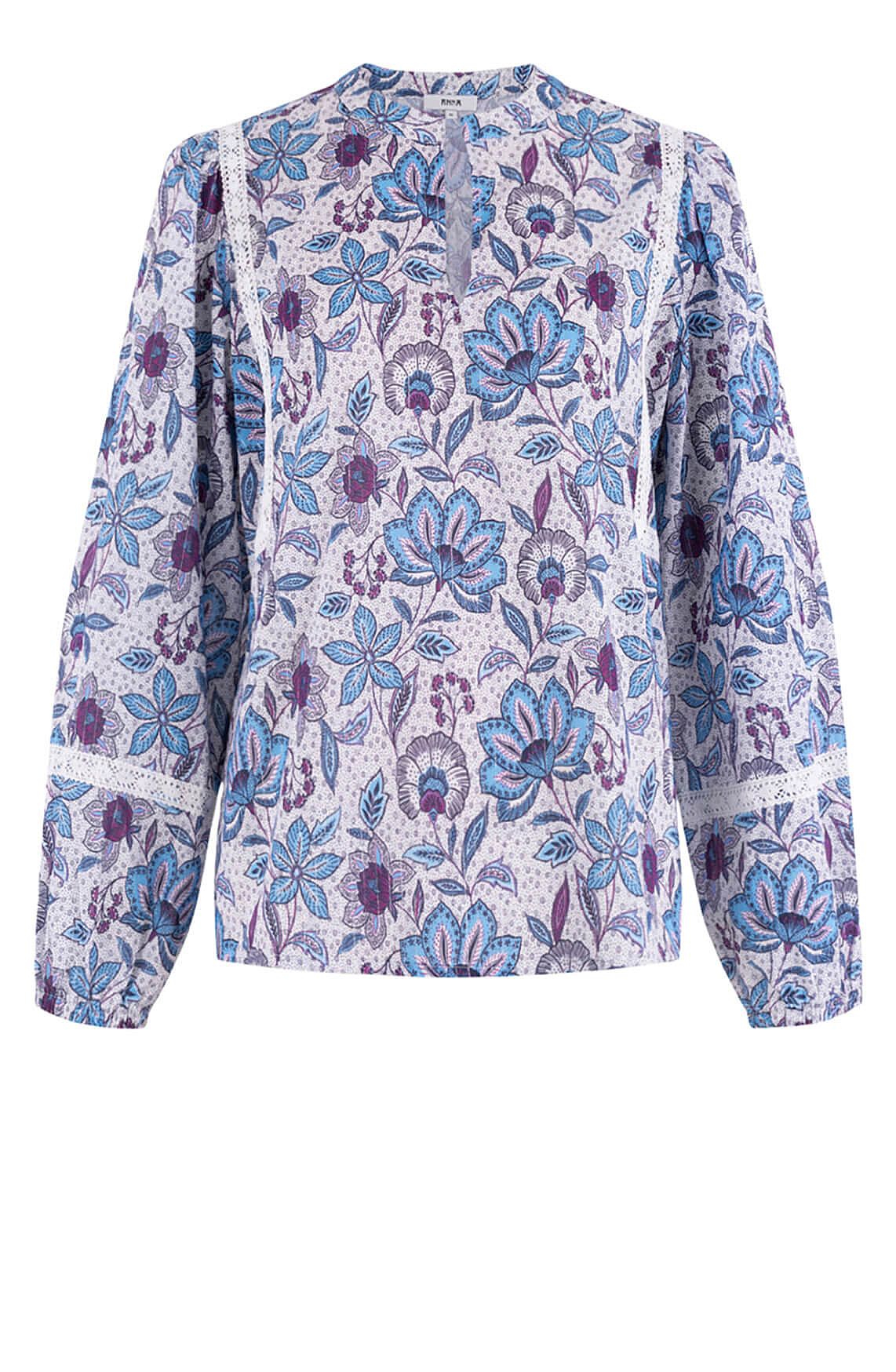 Blouse met floral print