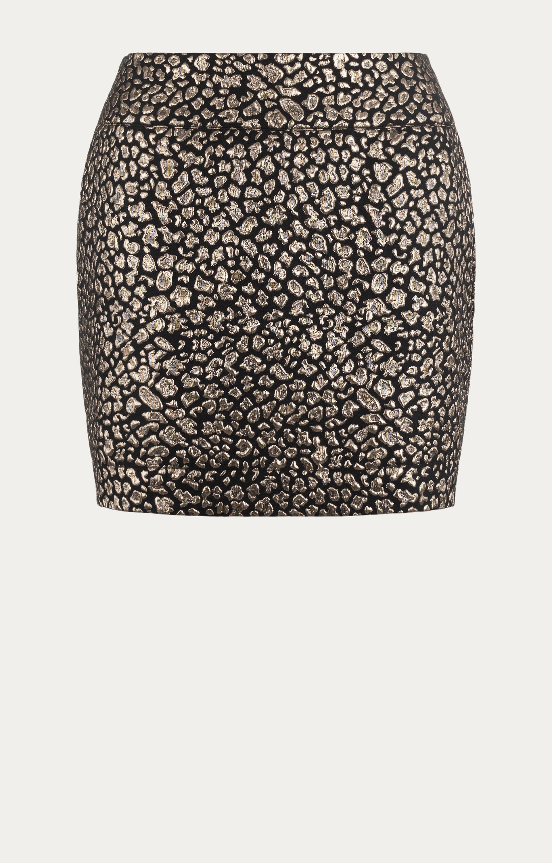 Minirok met lurex