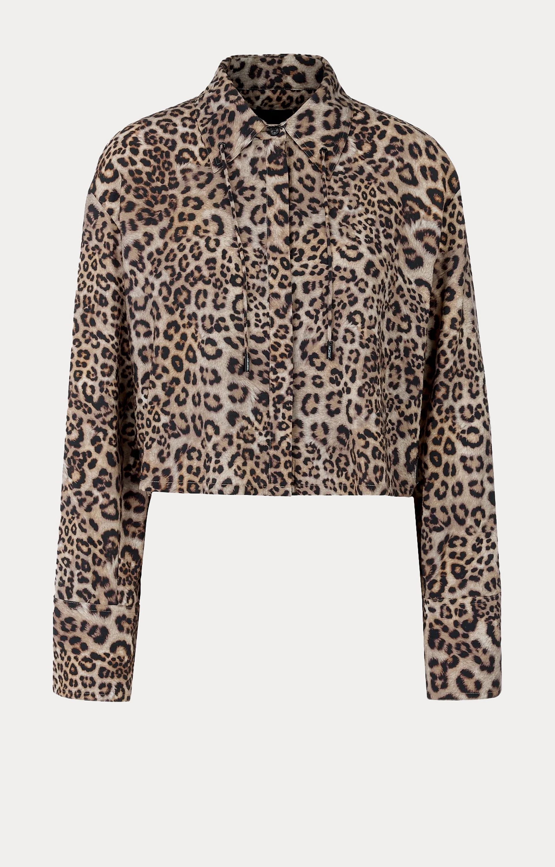 Blouse met luipaardprint