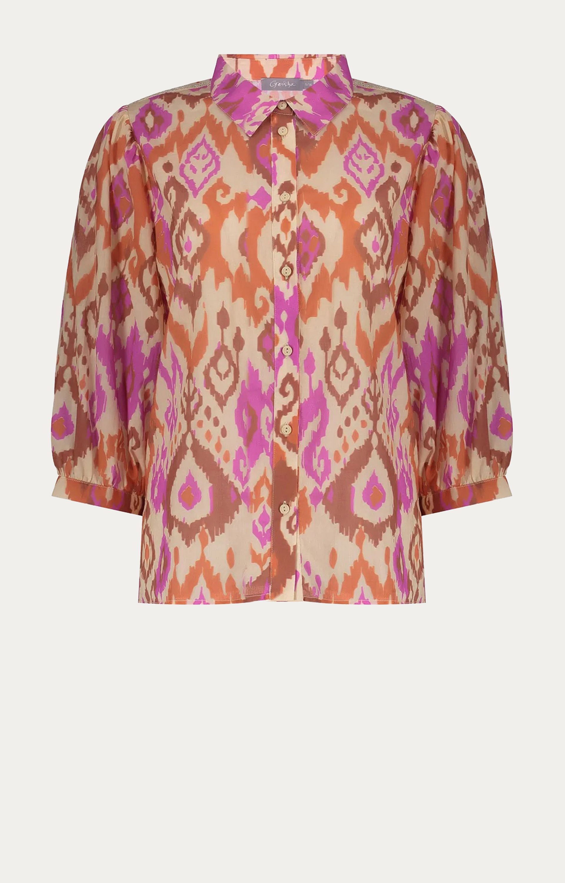 Blouse met dessin 
