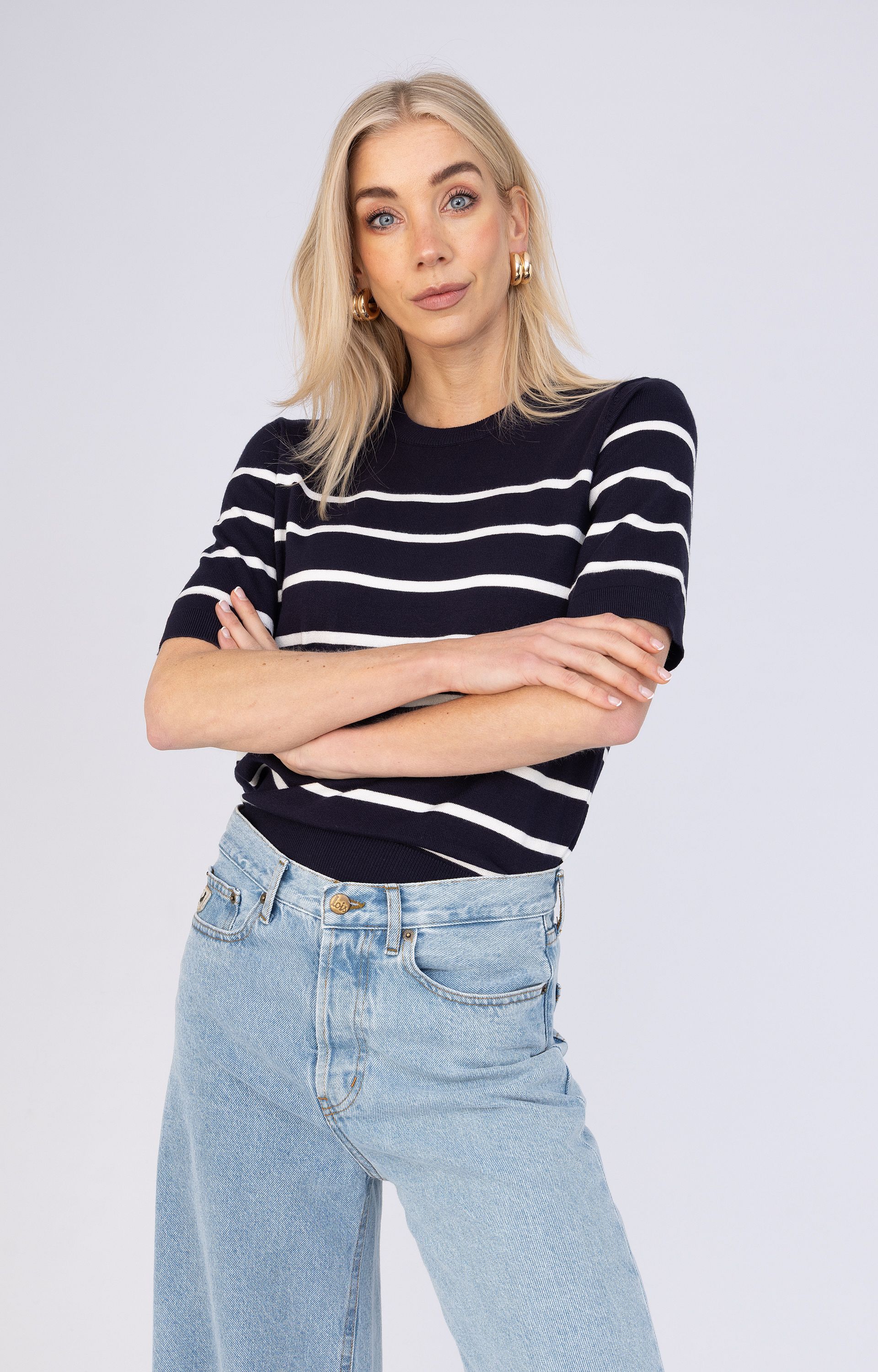 Fijngebreide pullover