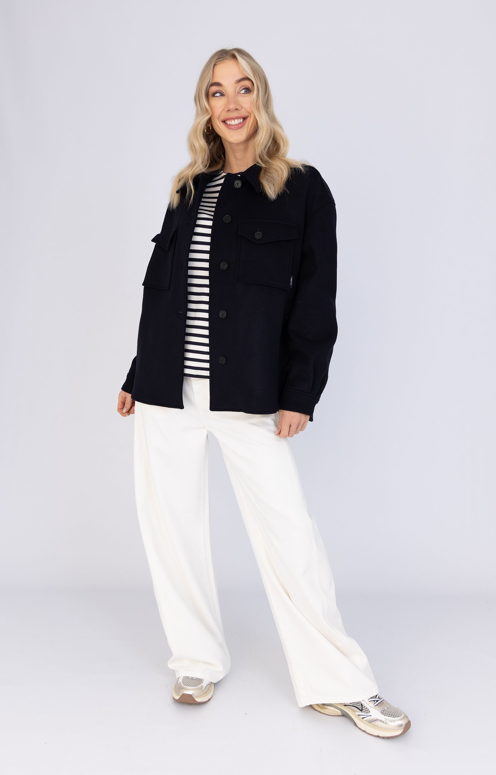 Blazer van wolmix