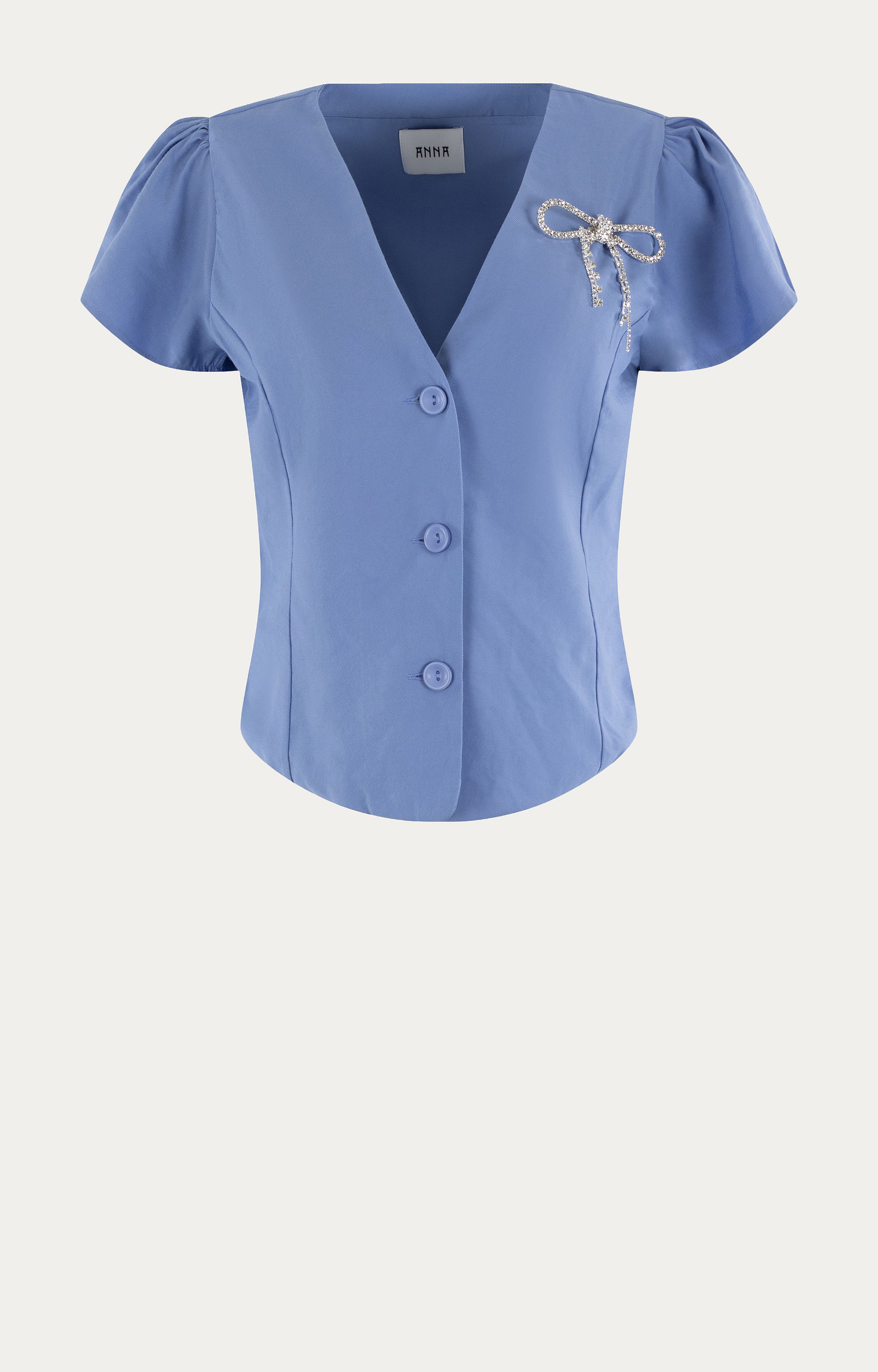 Blazer met broche