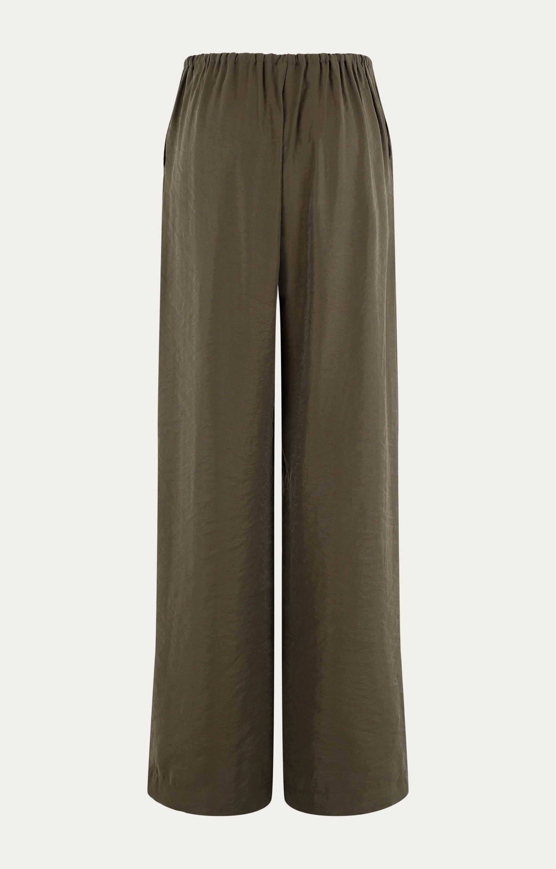 Soepelvallende broek