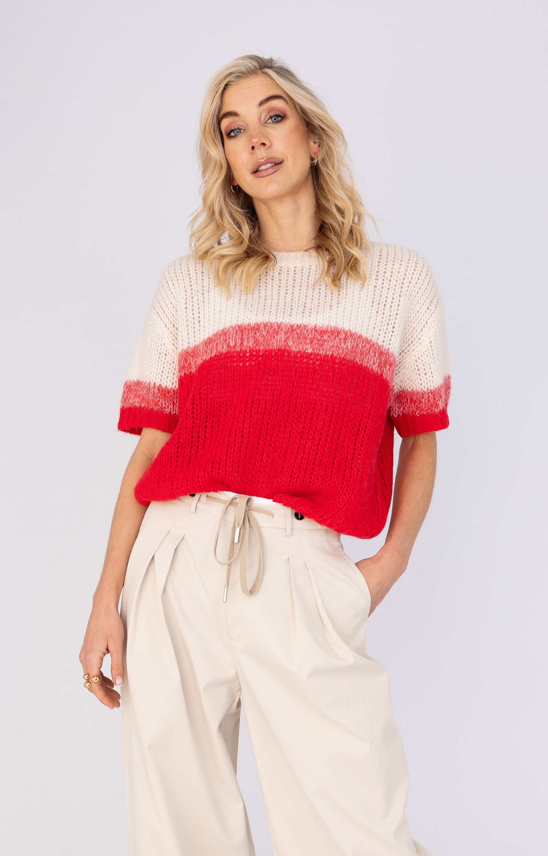 Pullover gebreid