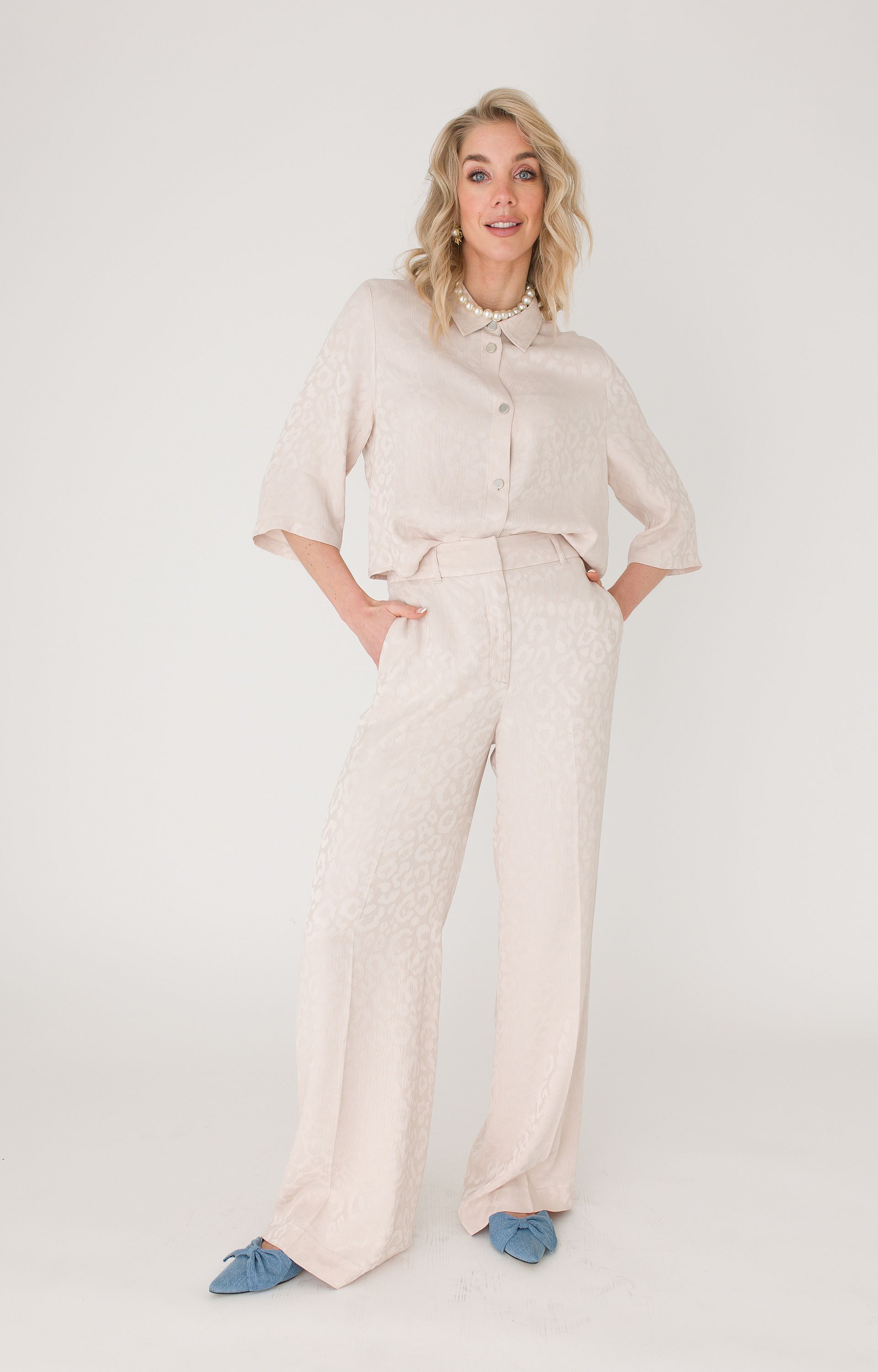 Broek met panterprint