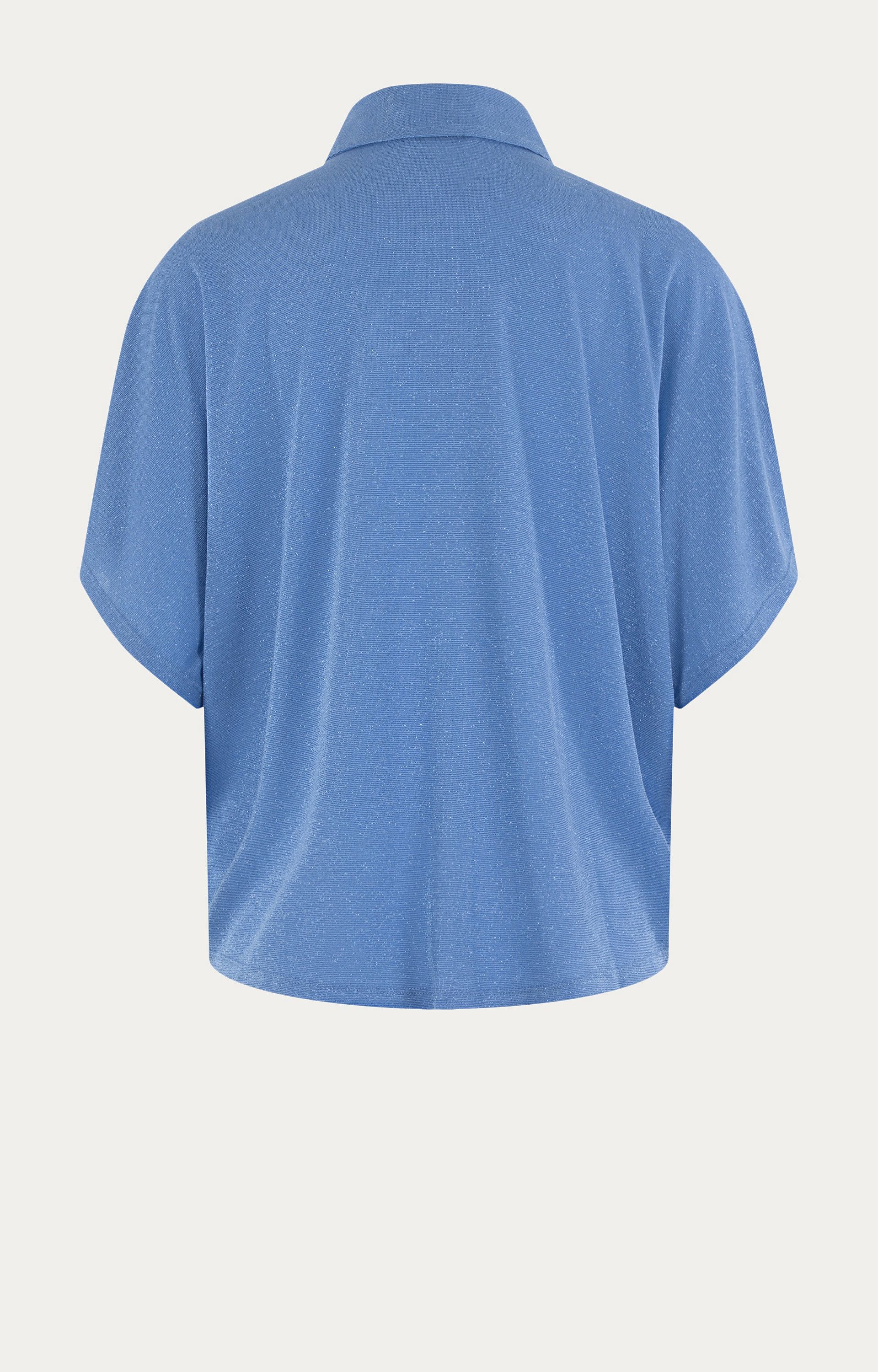 Blouse met lurex