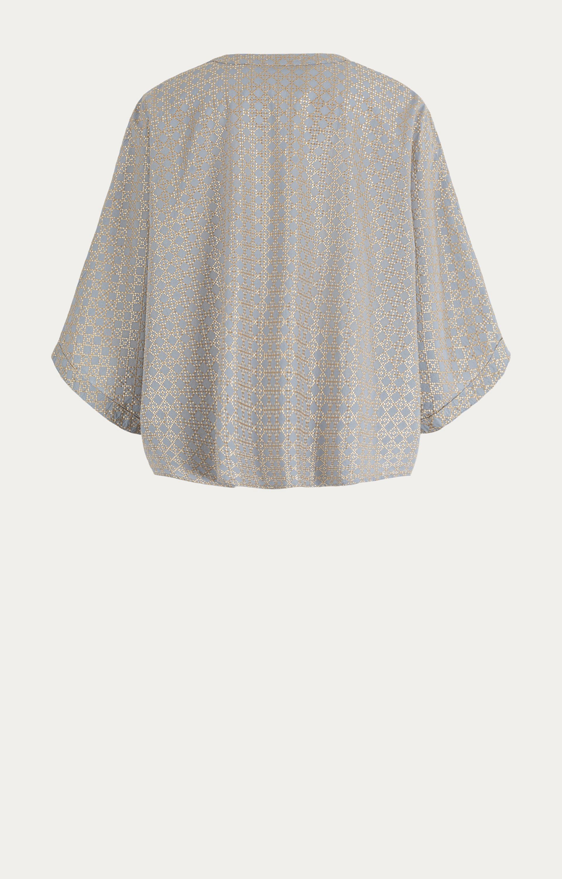 Blouse all-over borduurselprint