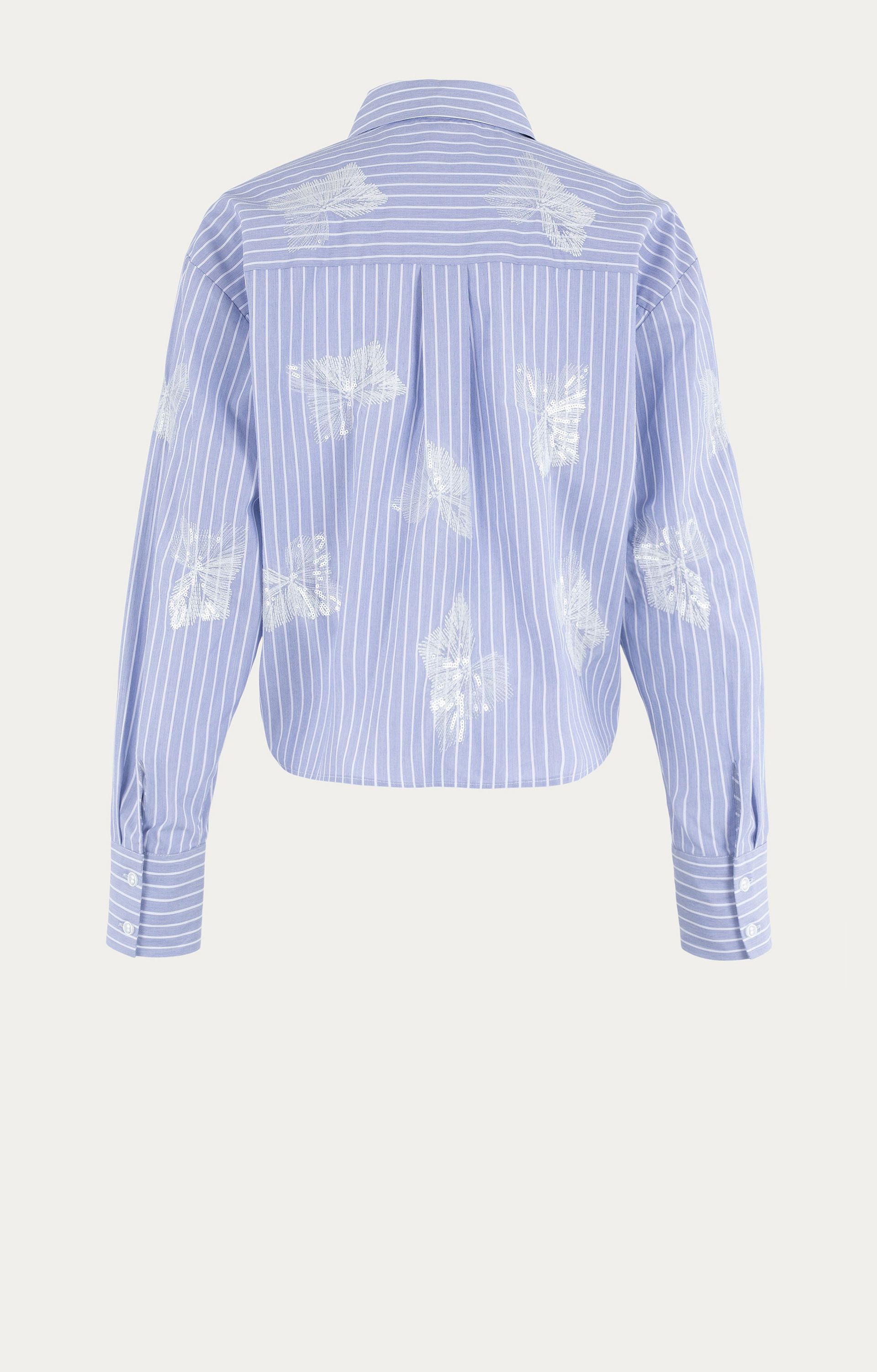 Blouse met borduursels
