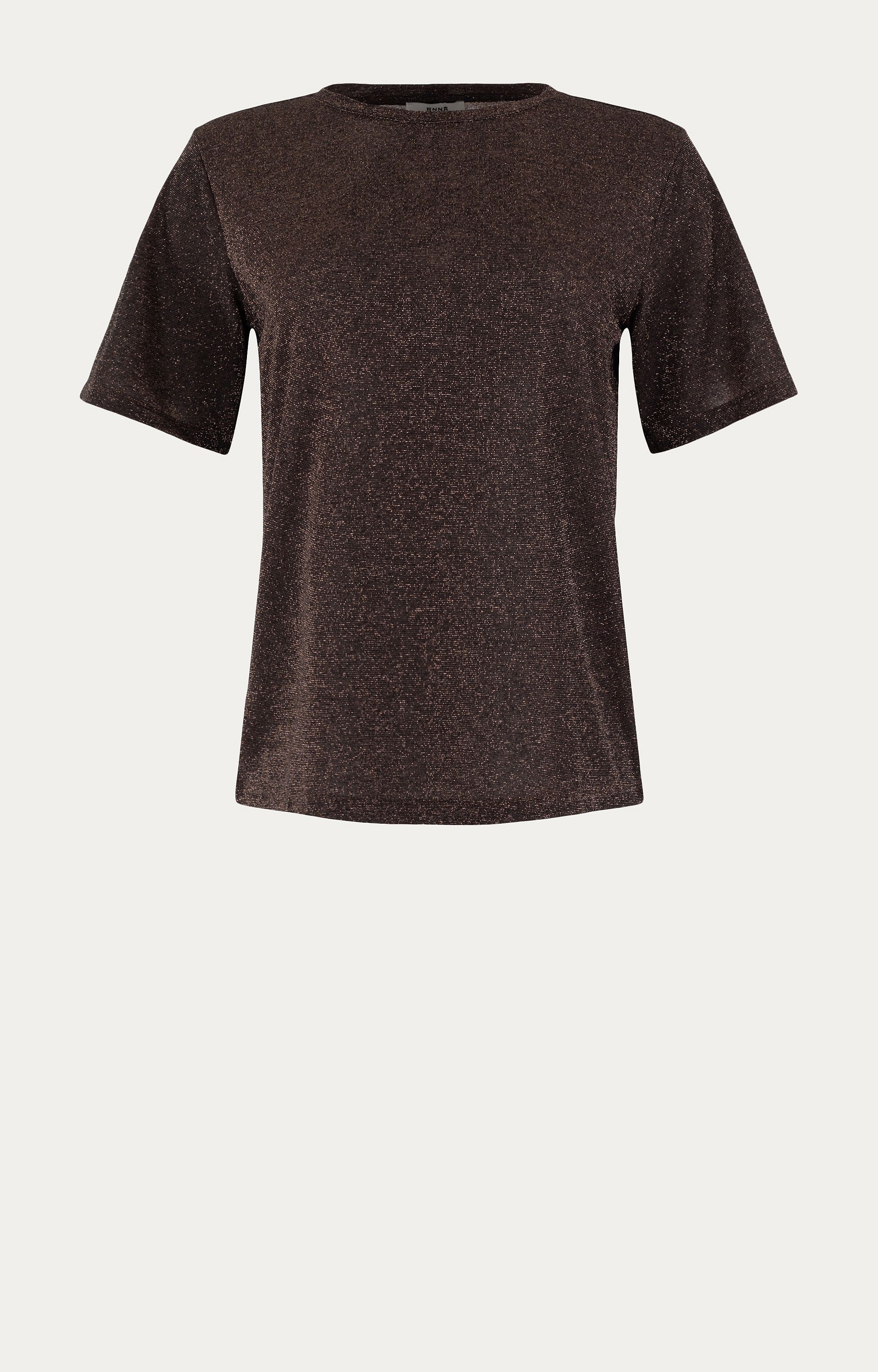 Shirt met lurex