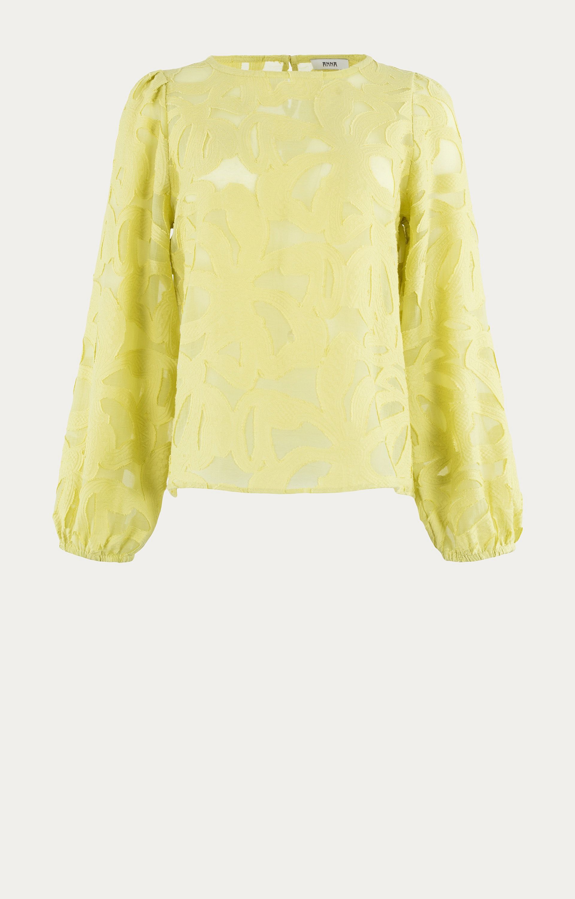 Blouse met structuur