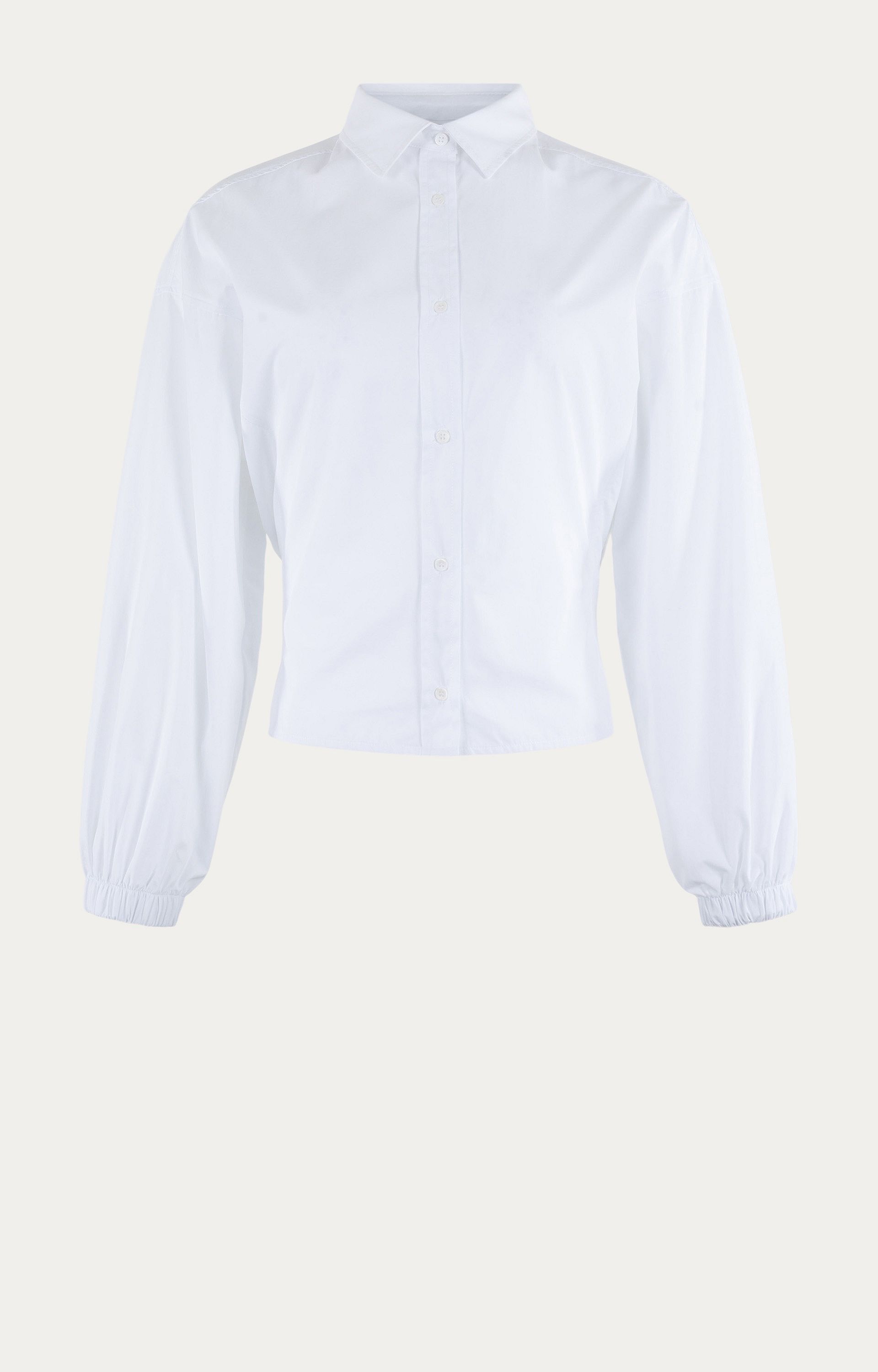 Blouse met strikdetail