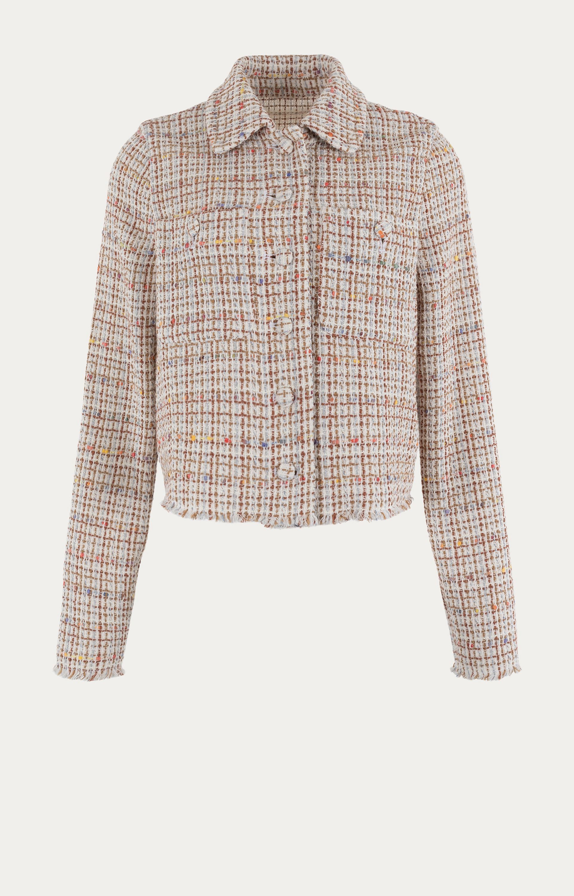Blazer met ruitdessin