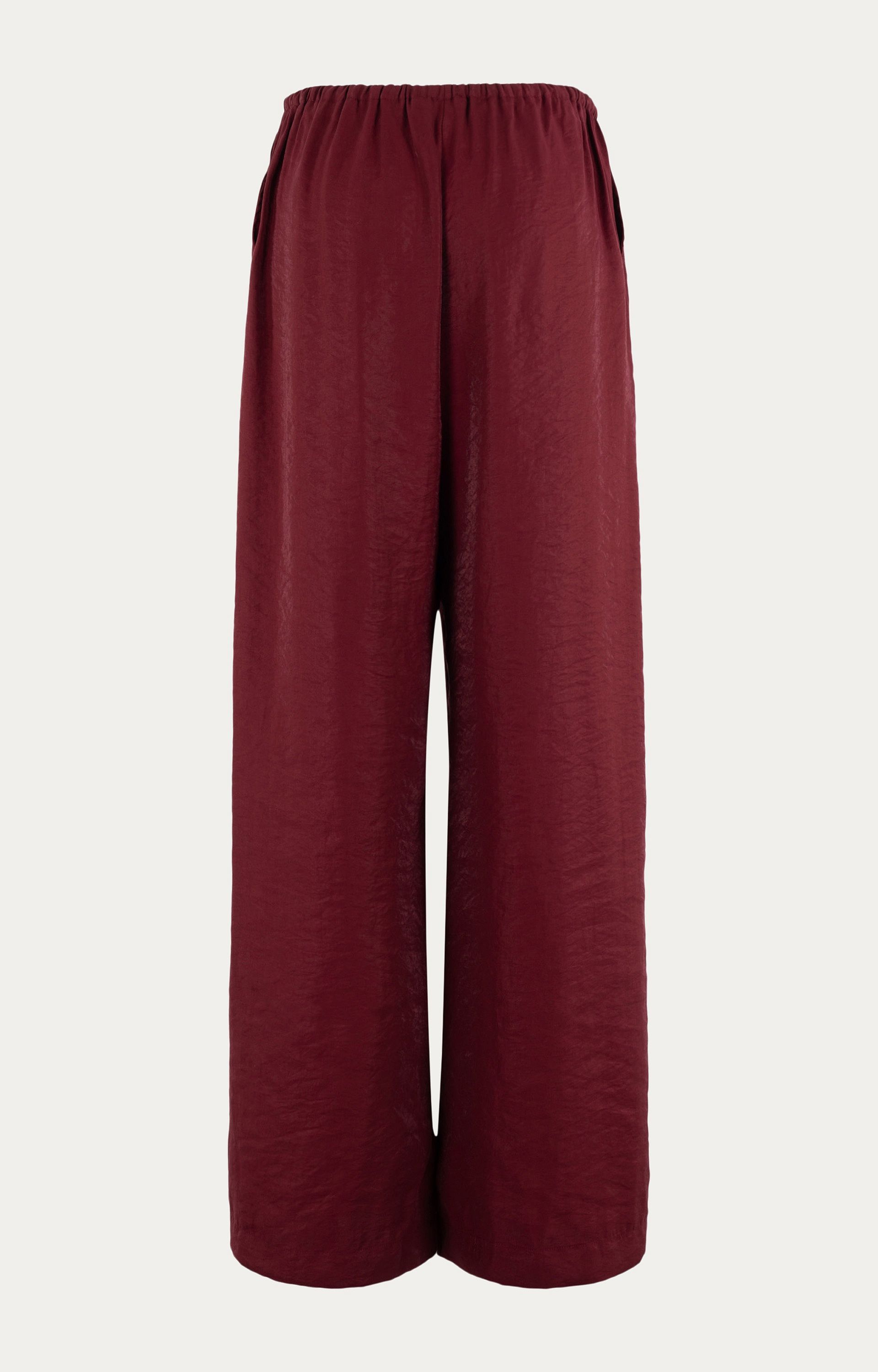 Soepelvallende broek