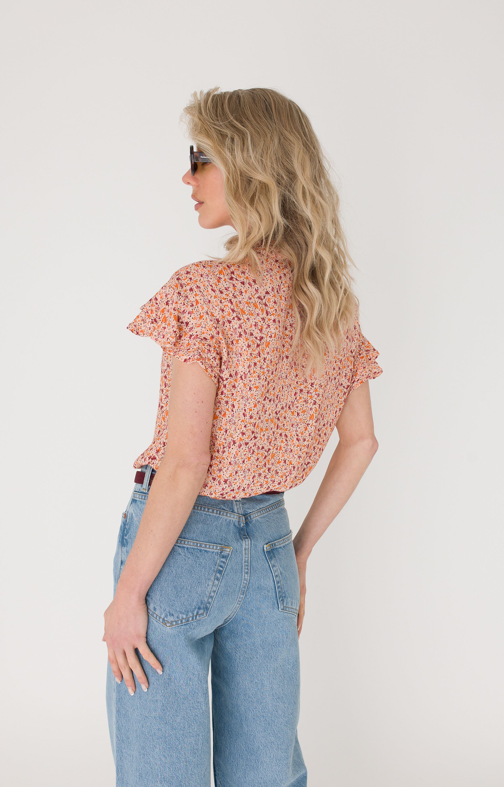 Blouse met print
