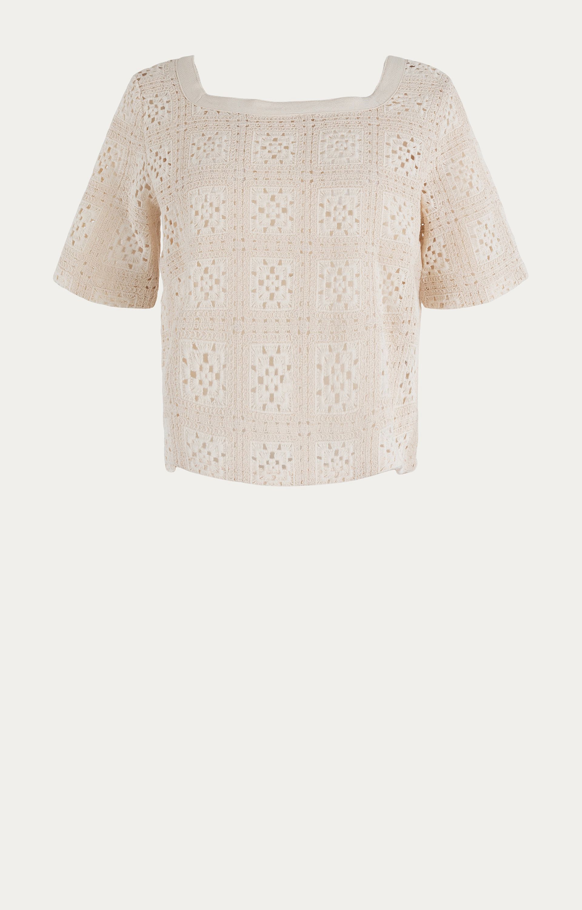 Gehaakte blouse