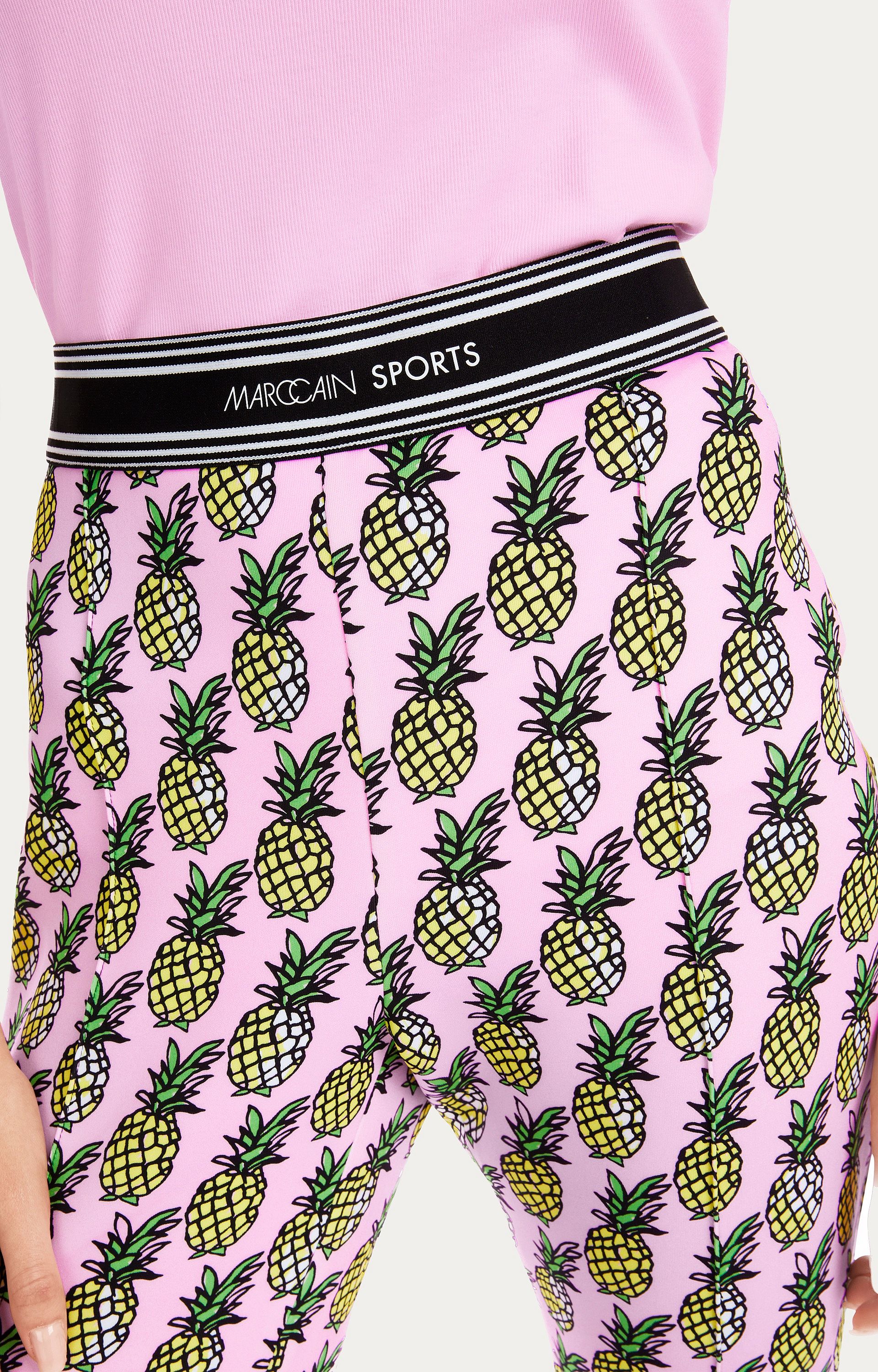 Broek met print