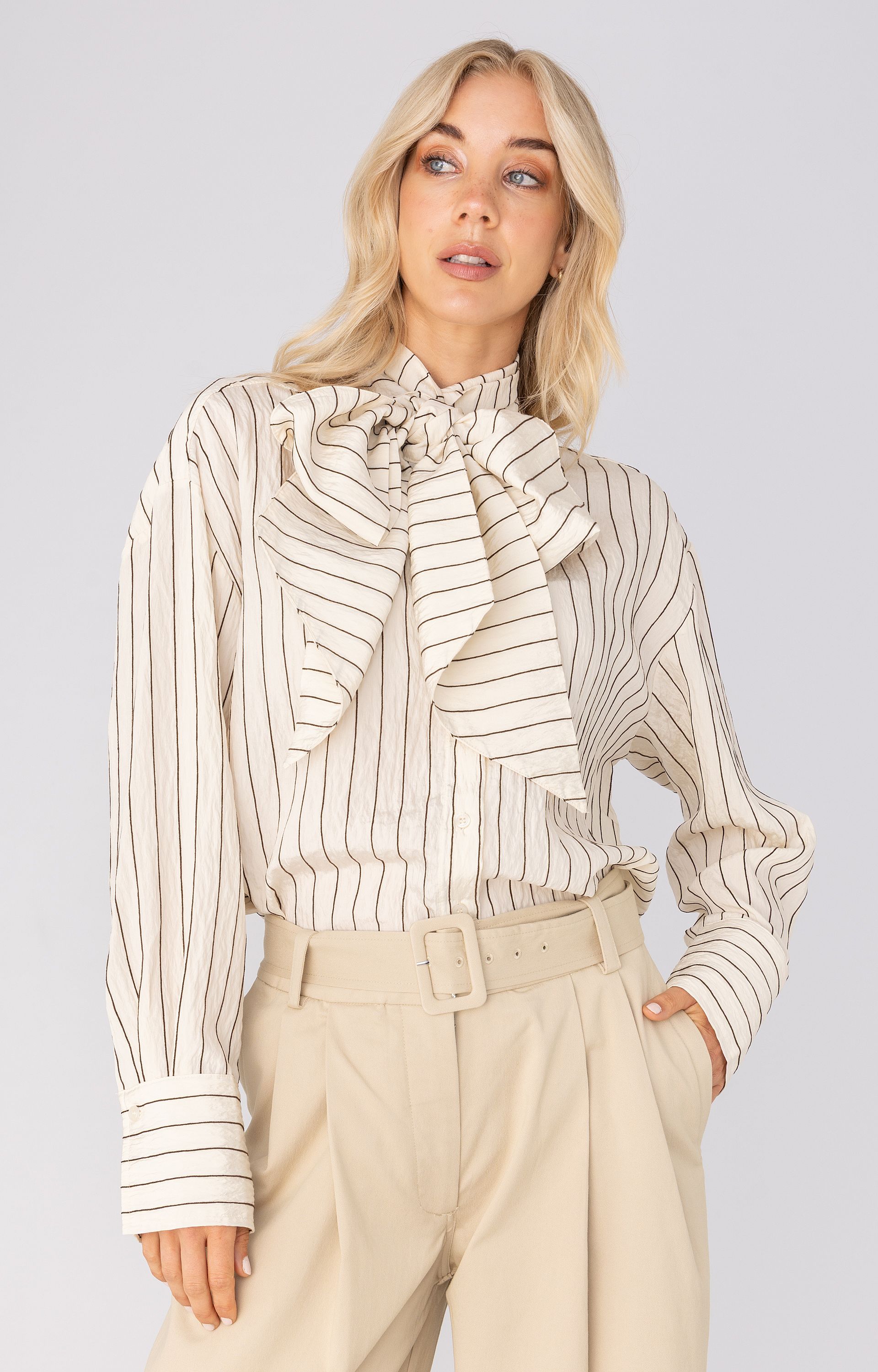 Blouse met strepen 