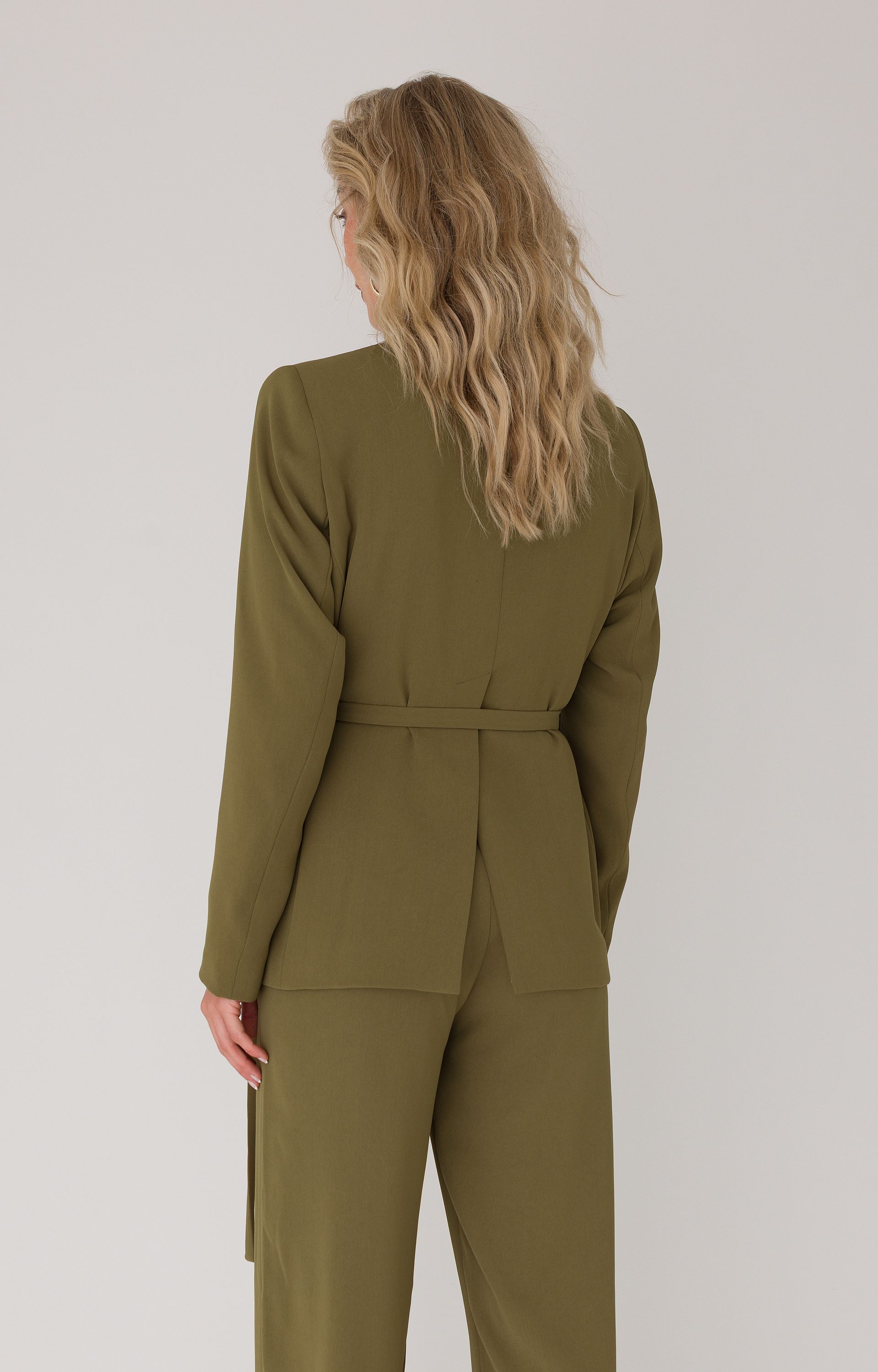 Blazer met ceintuur