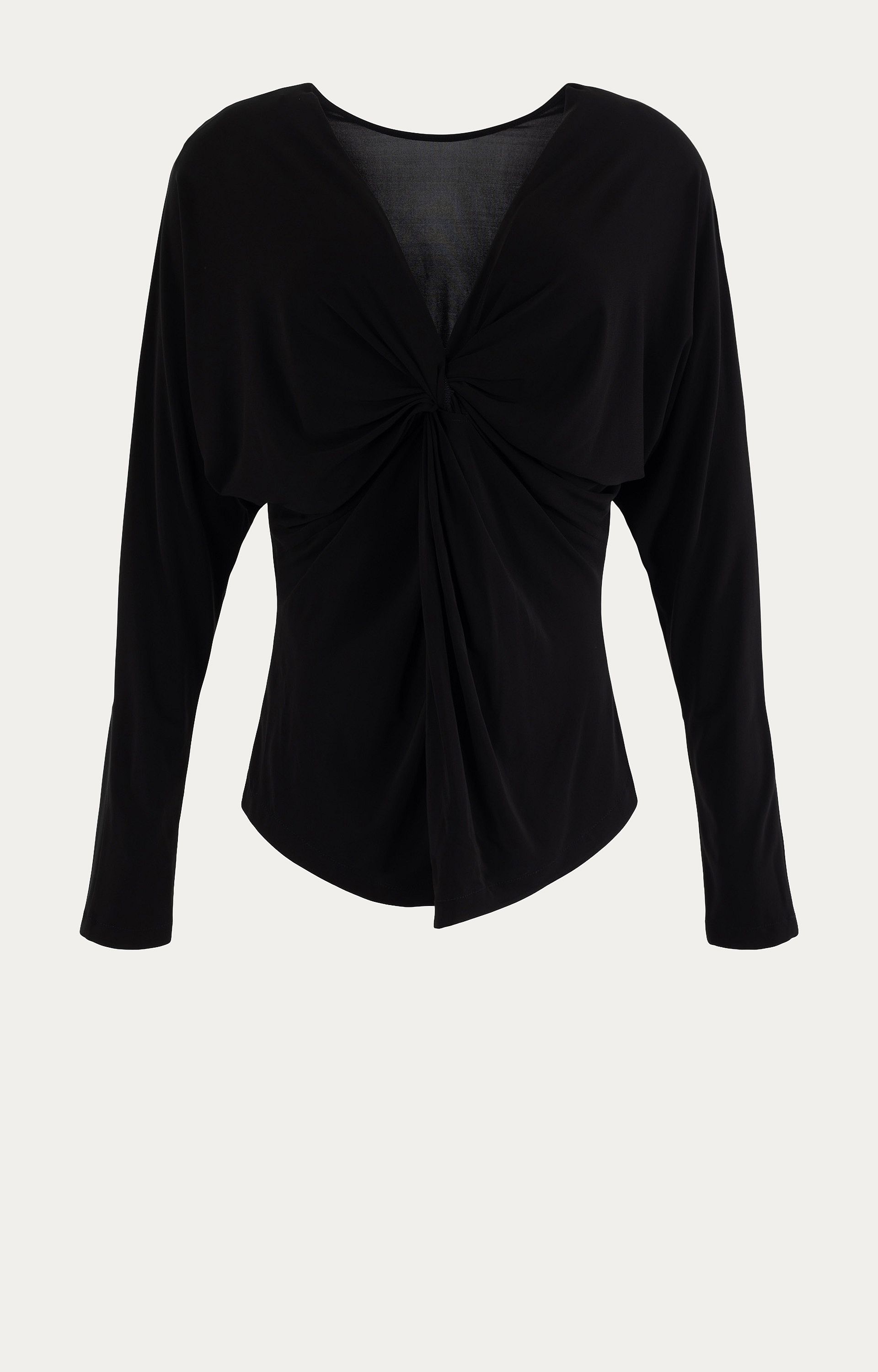 Blouse met knoopdetail