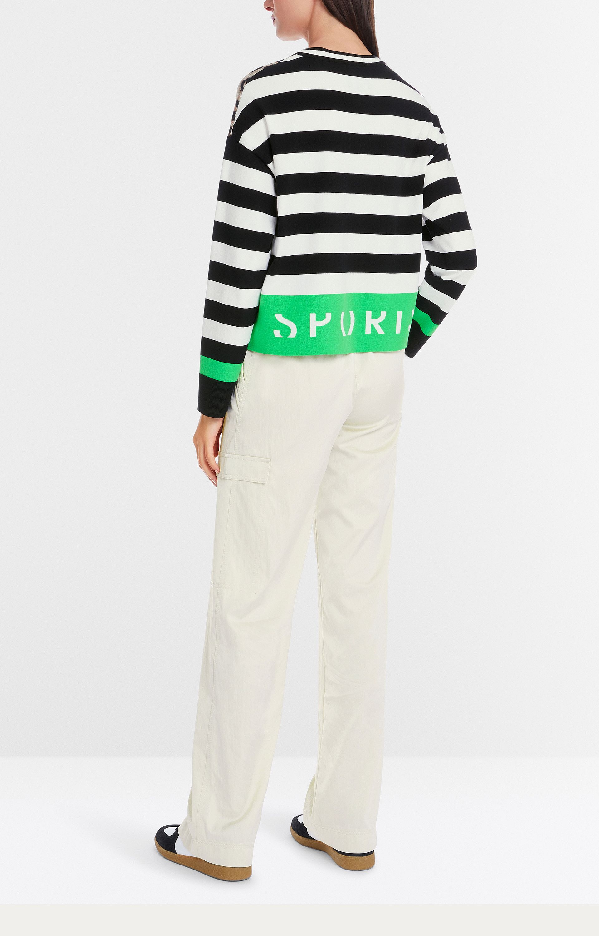 Trui in patroonmix