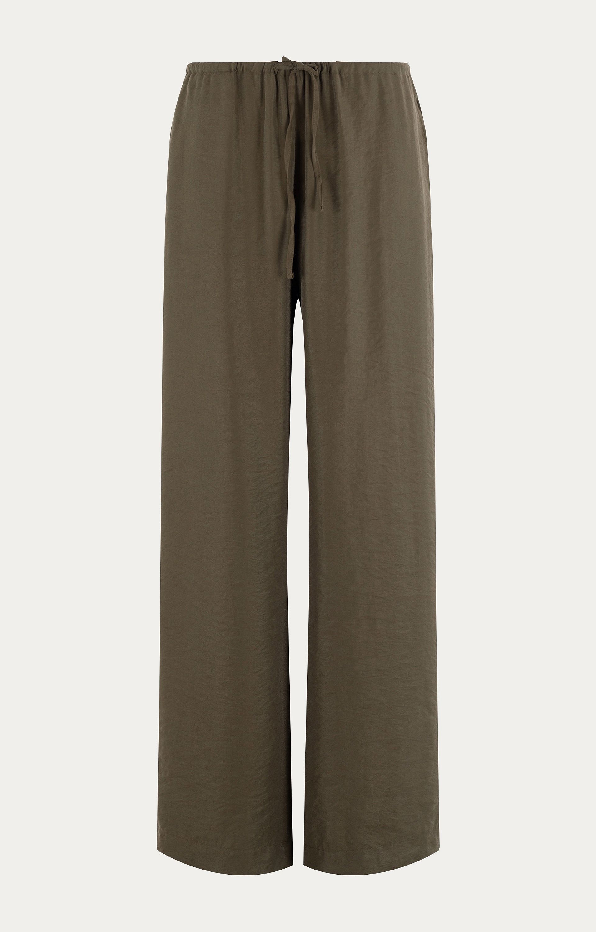 Soepelvallende broek