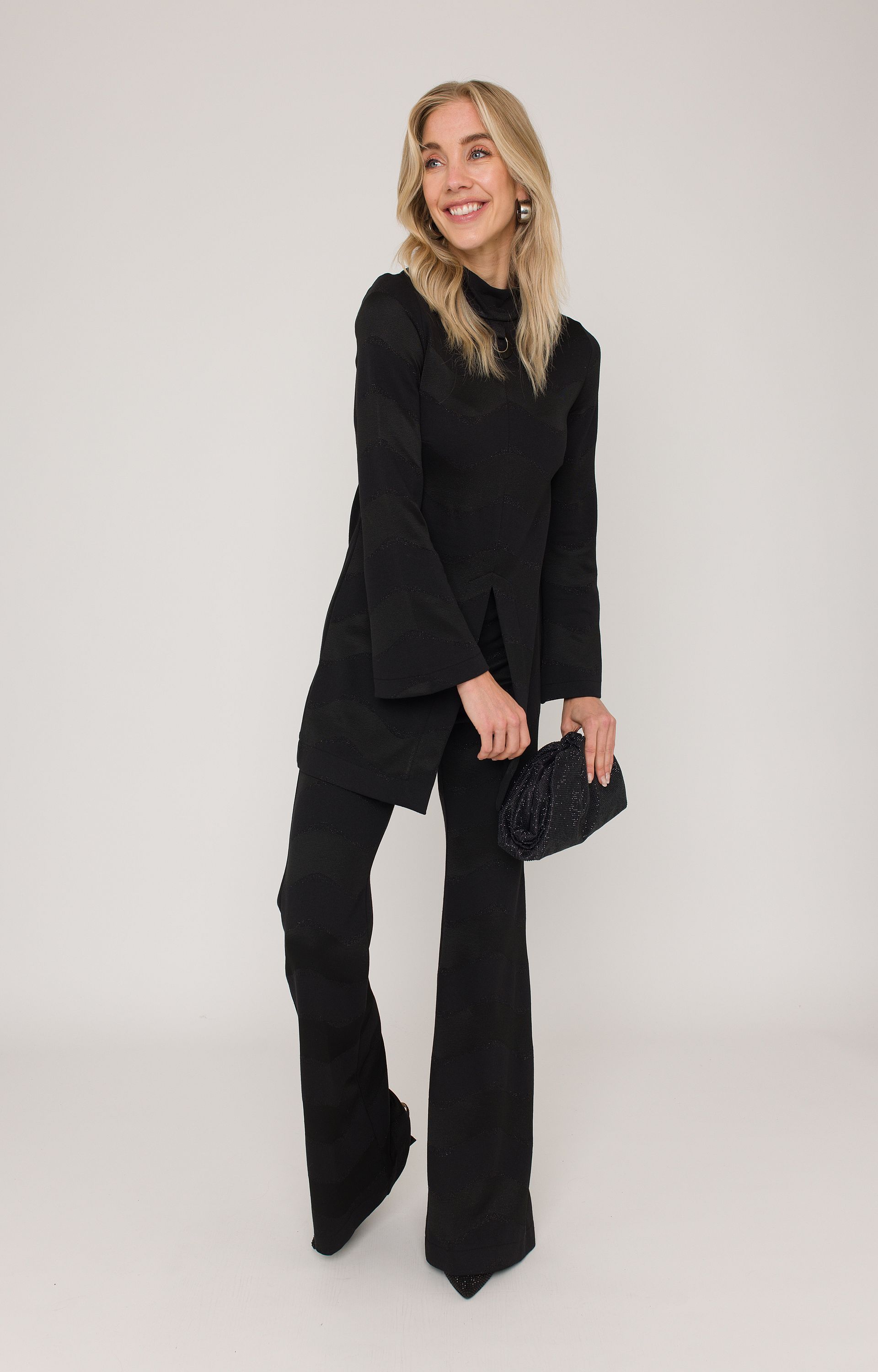 Broek met lurex
