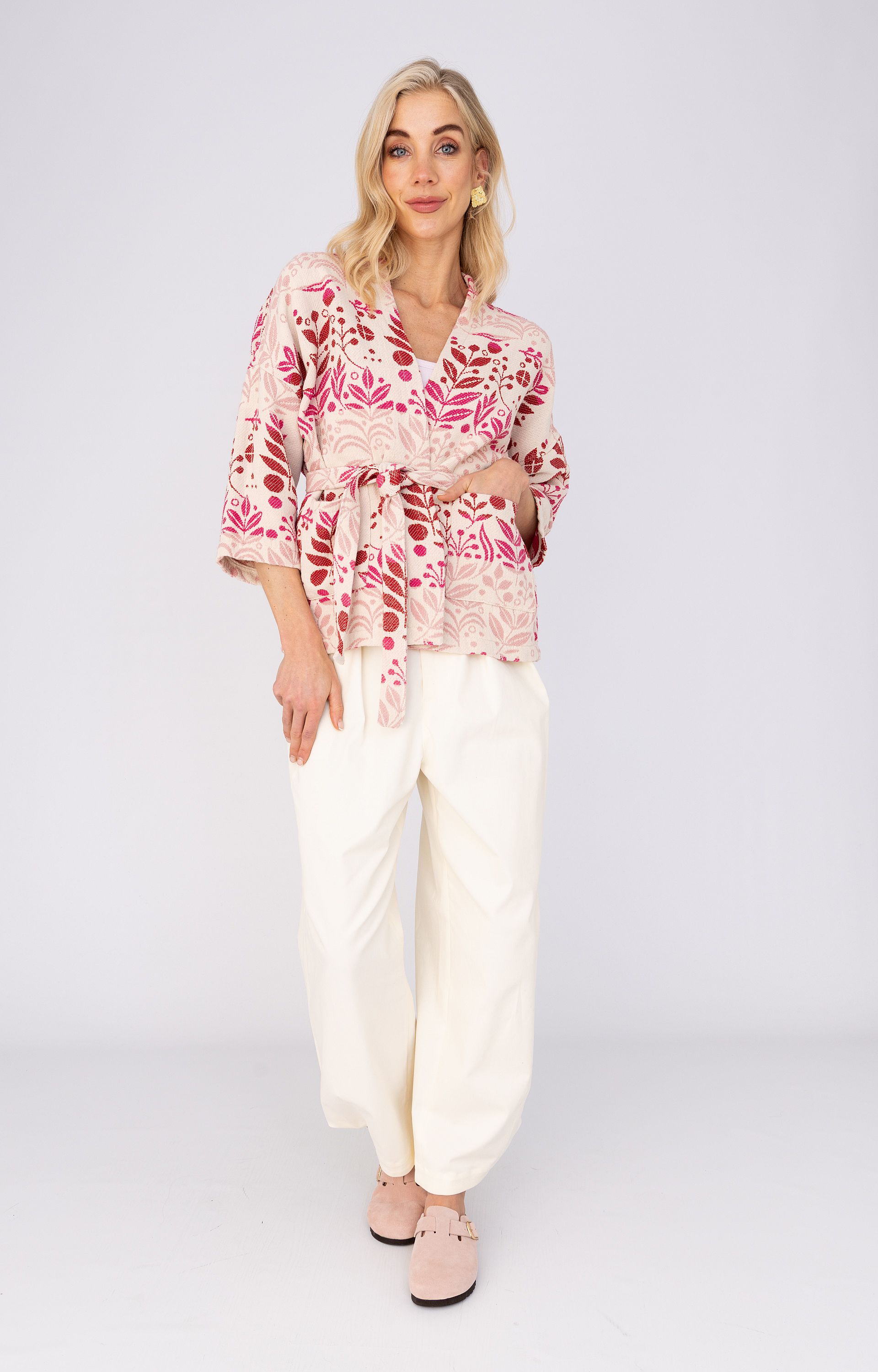 Kimono botanisch dessin