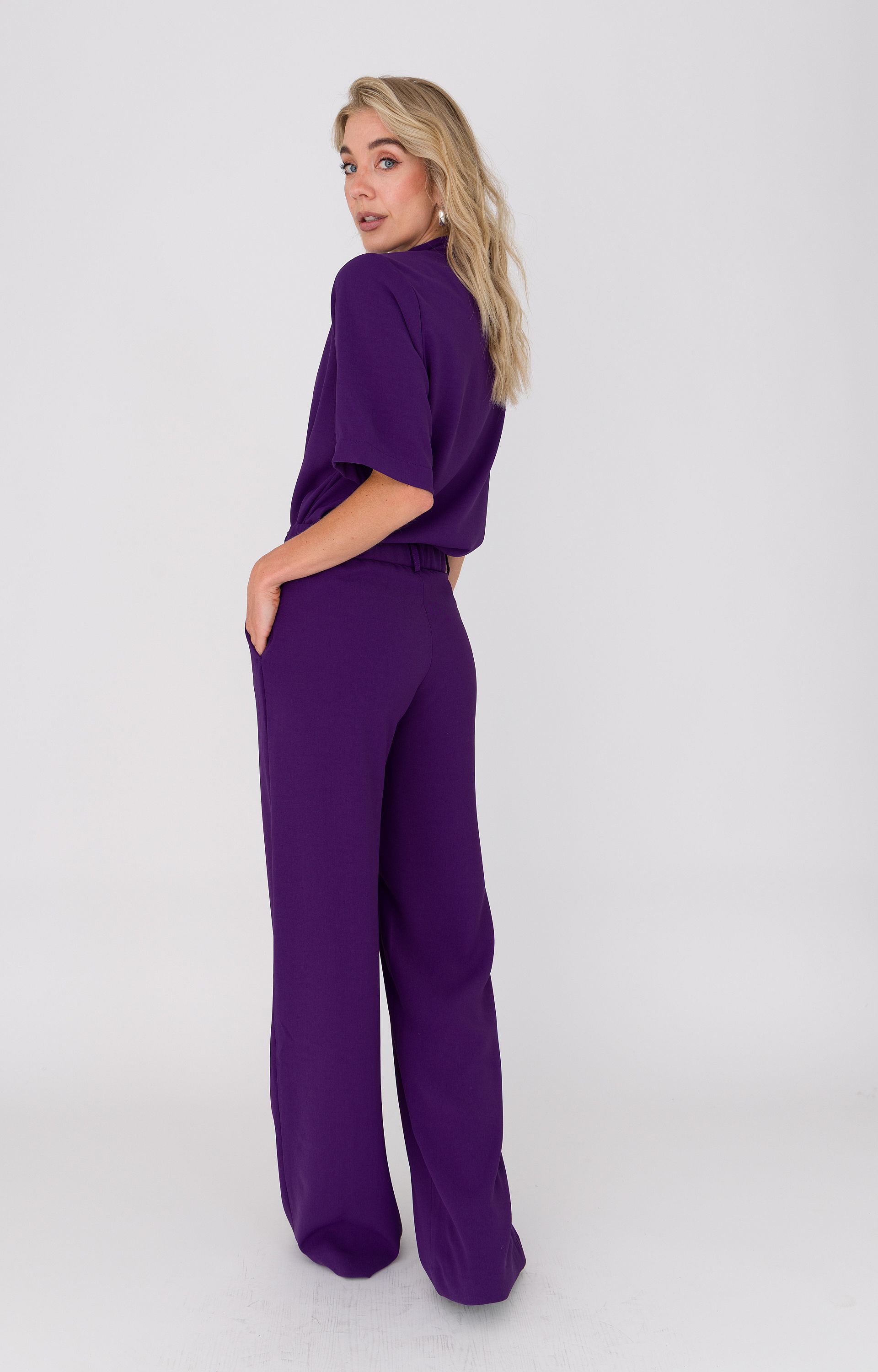 Broek wide leg