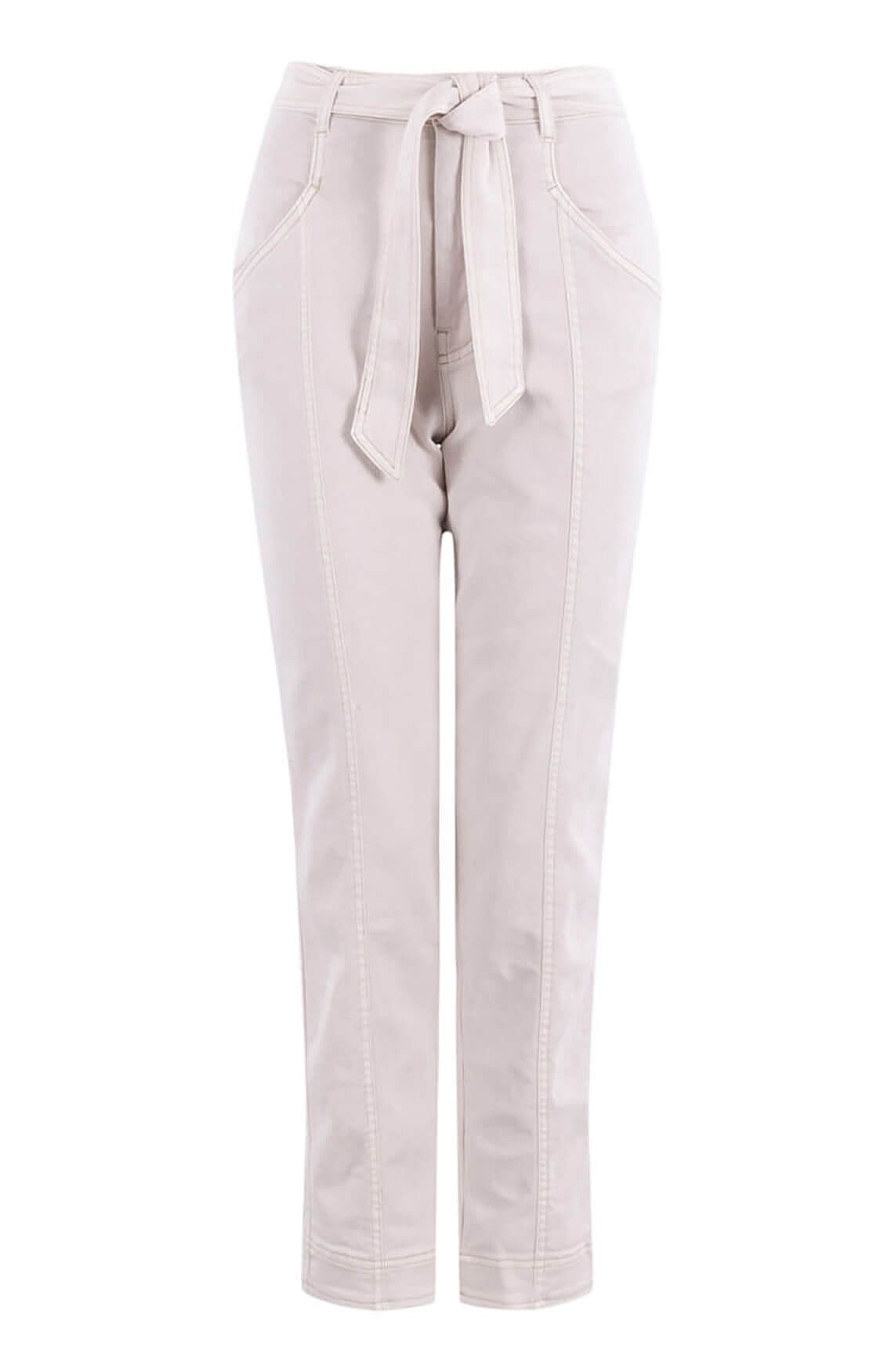 Jeans met ceintuur