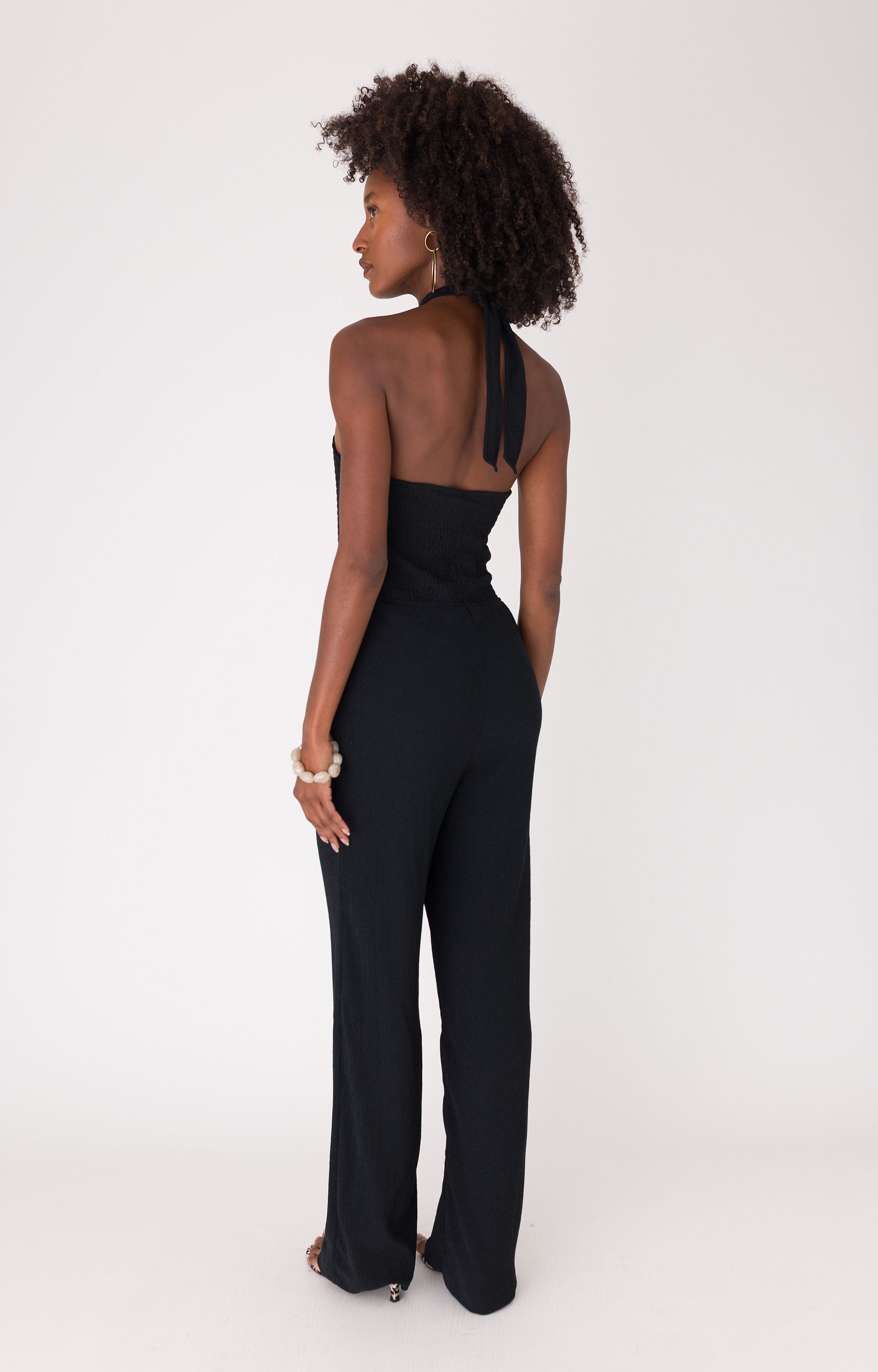 Jumpsuit met structuur