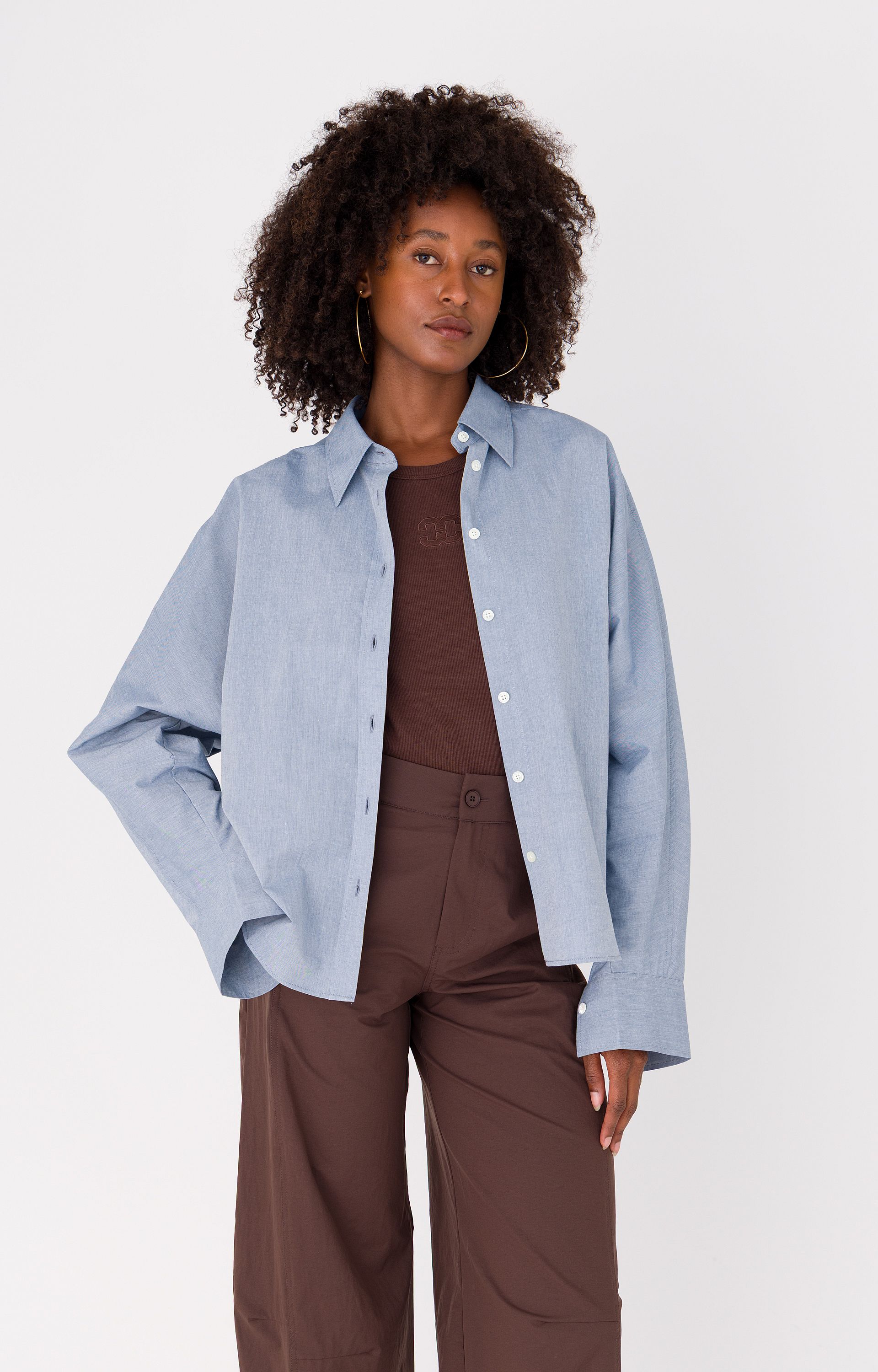 Blouse Pleated Sleeve