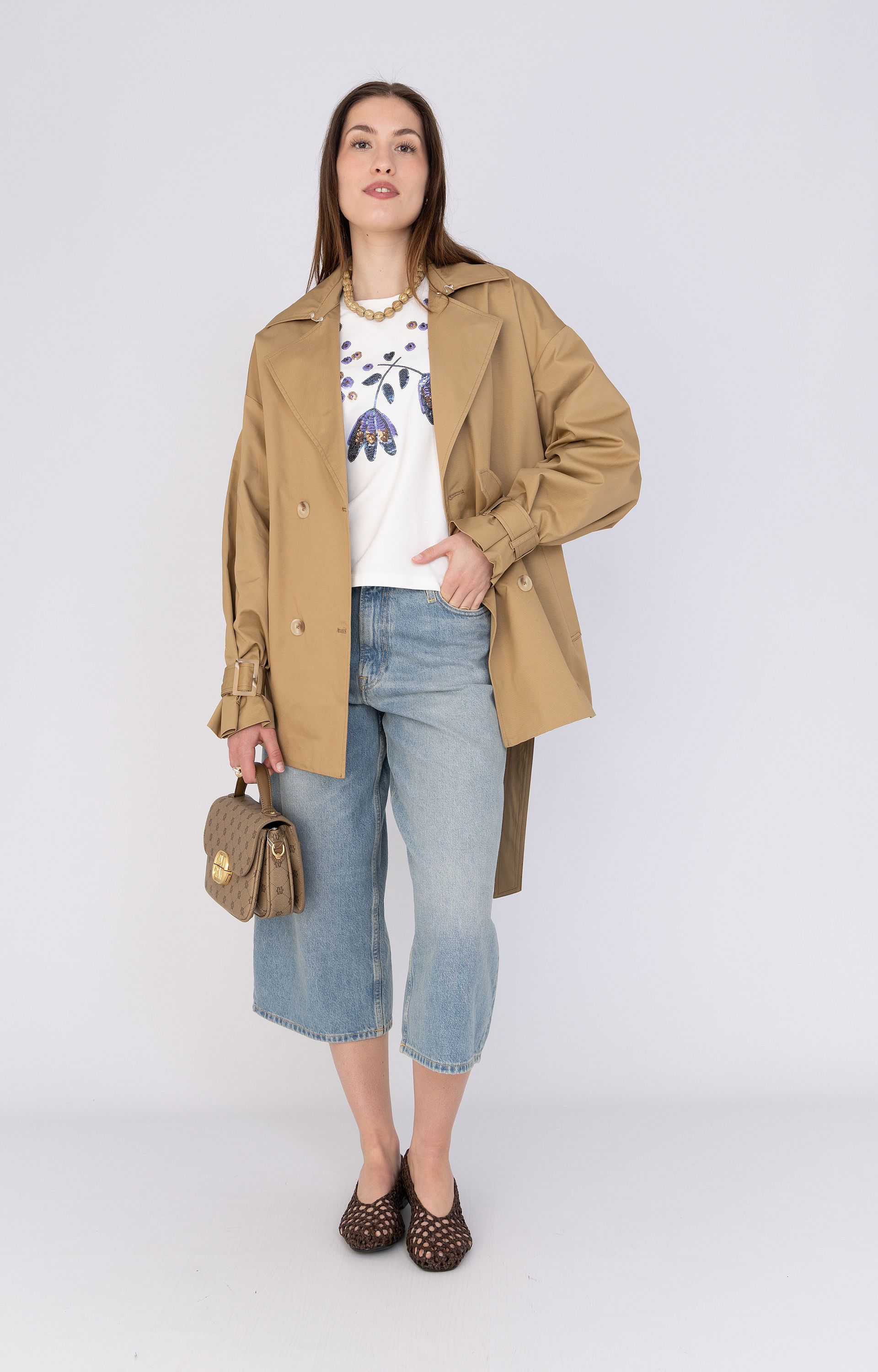 T-shirt met pailletten