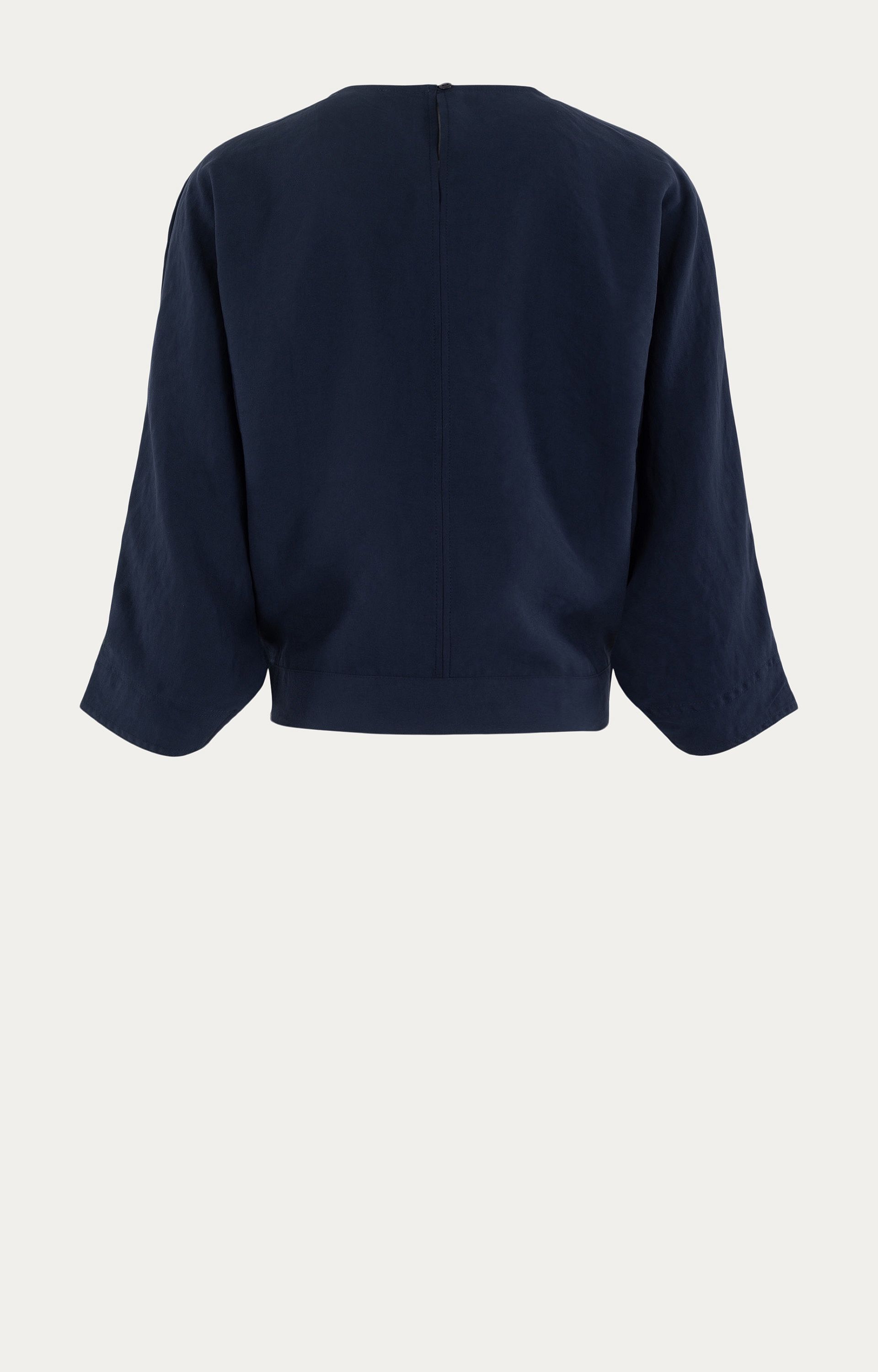 Blouse met strikdetail 