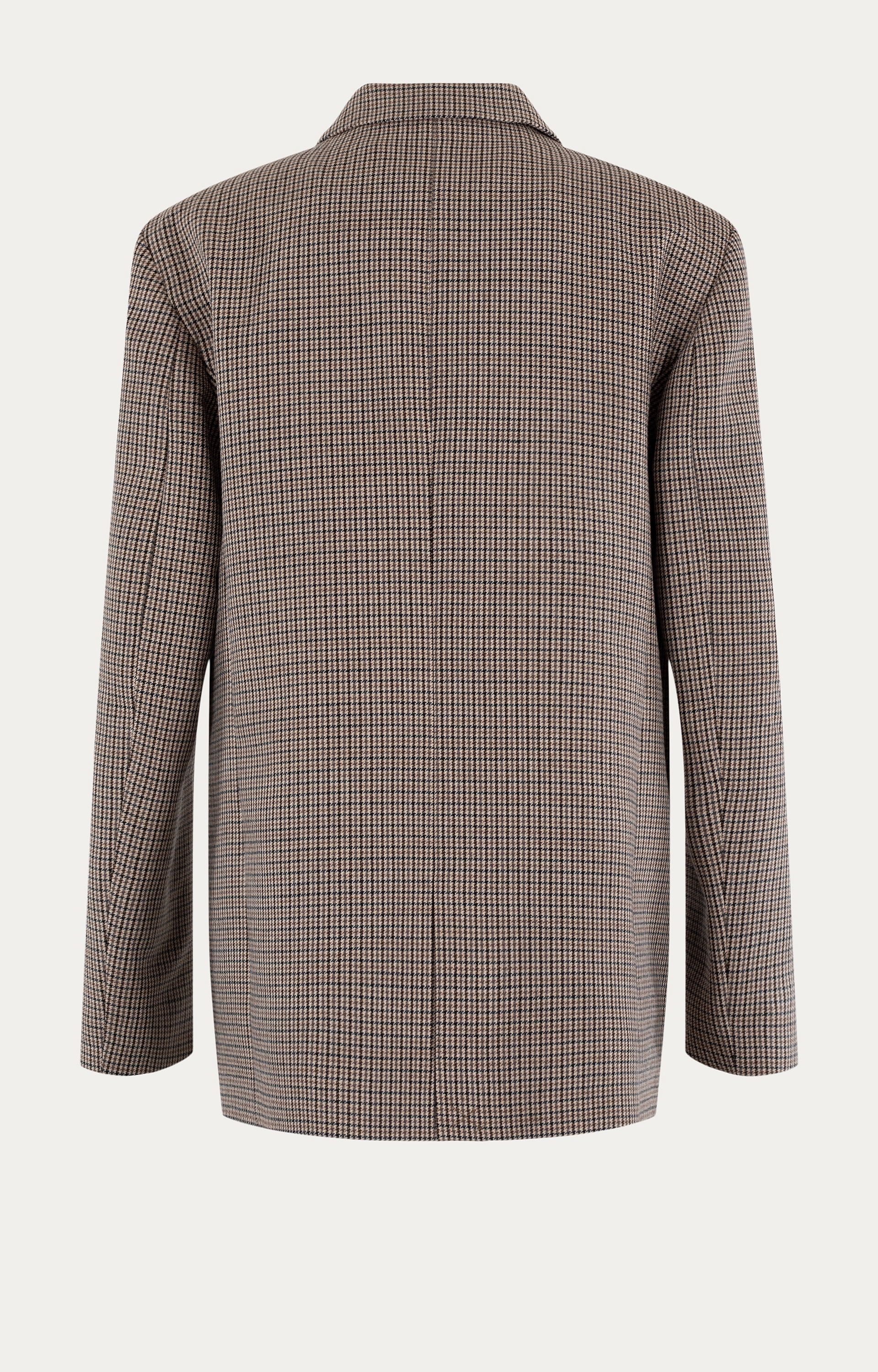 Blazer met ruit 