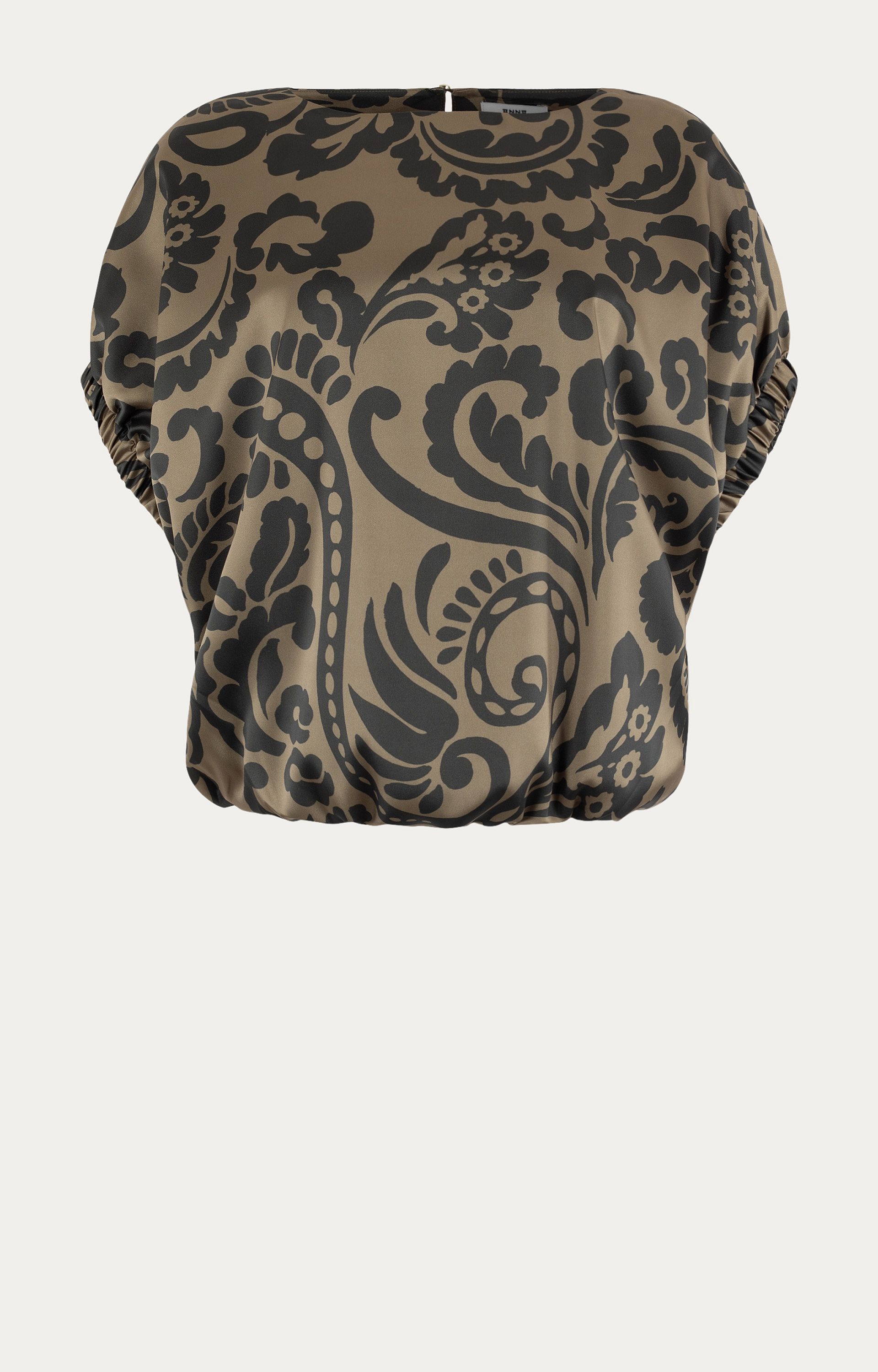 Blouse met dessin 