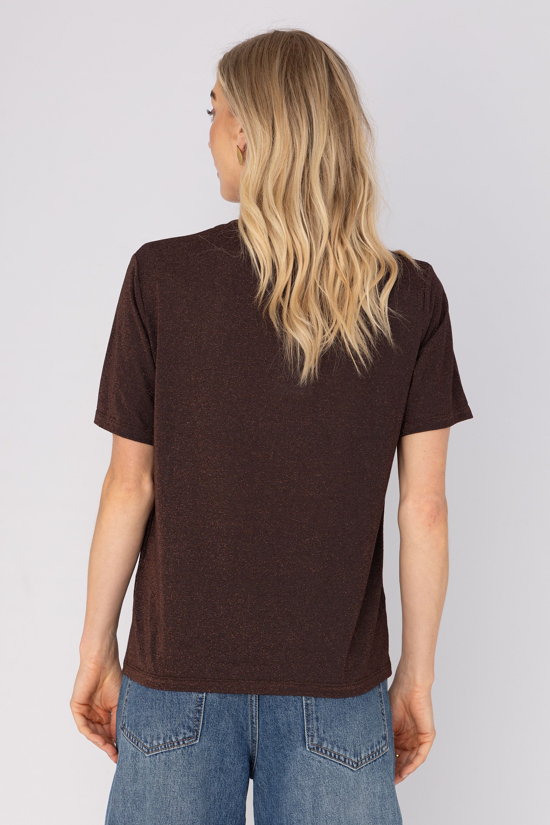 Shirt met glitter