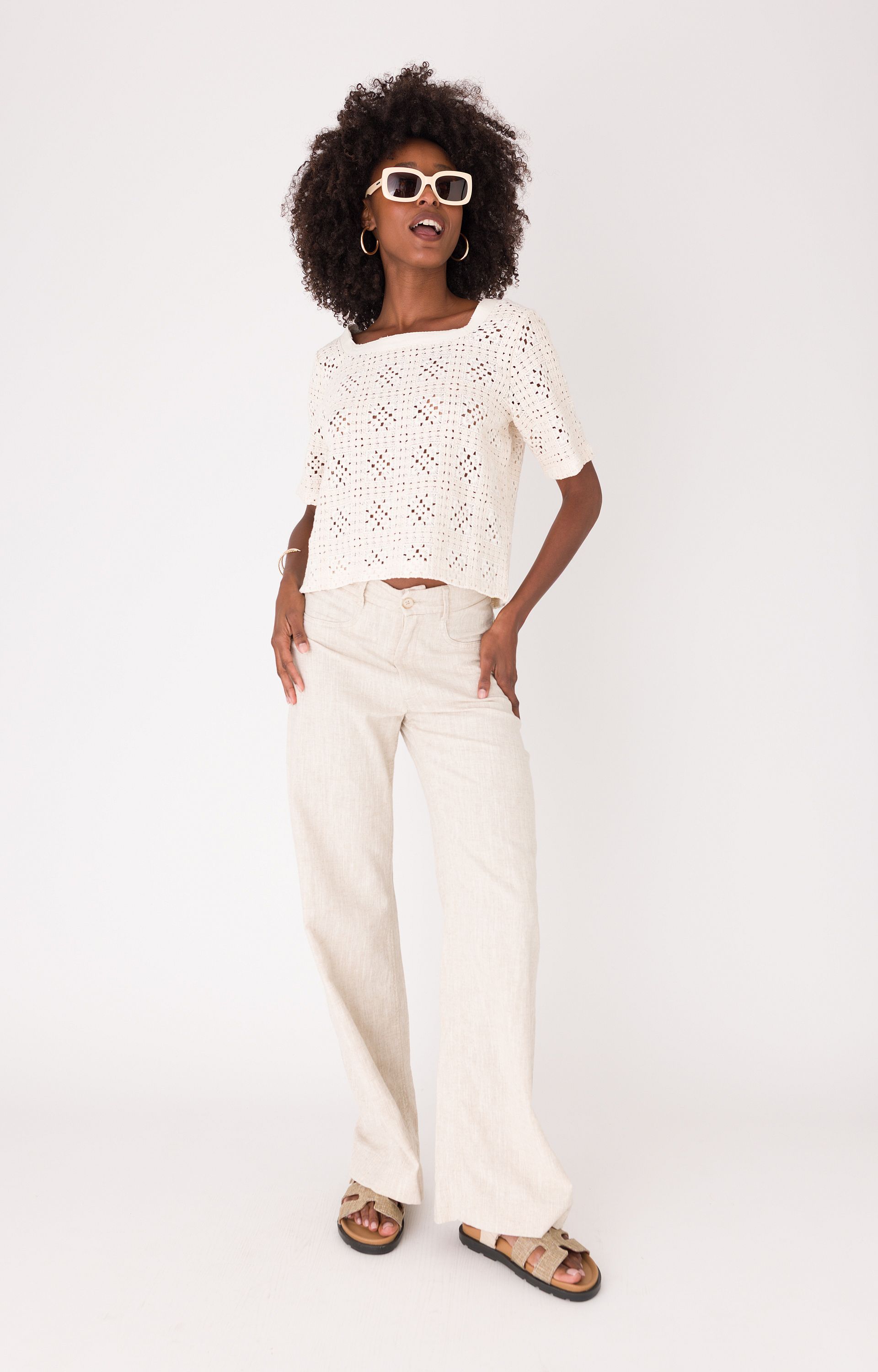 Gehaakte blouse