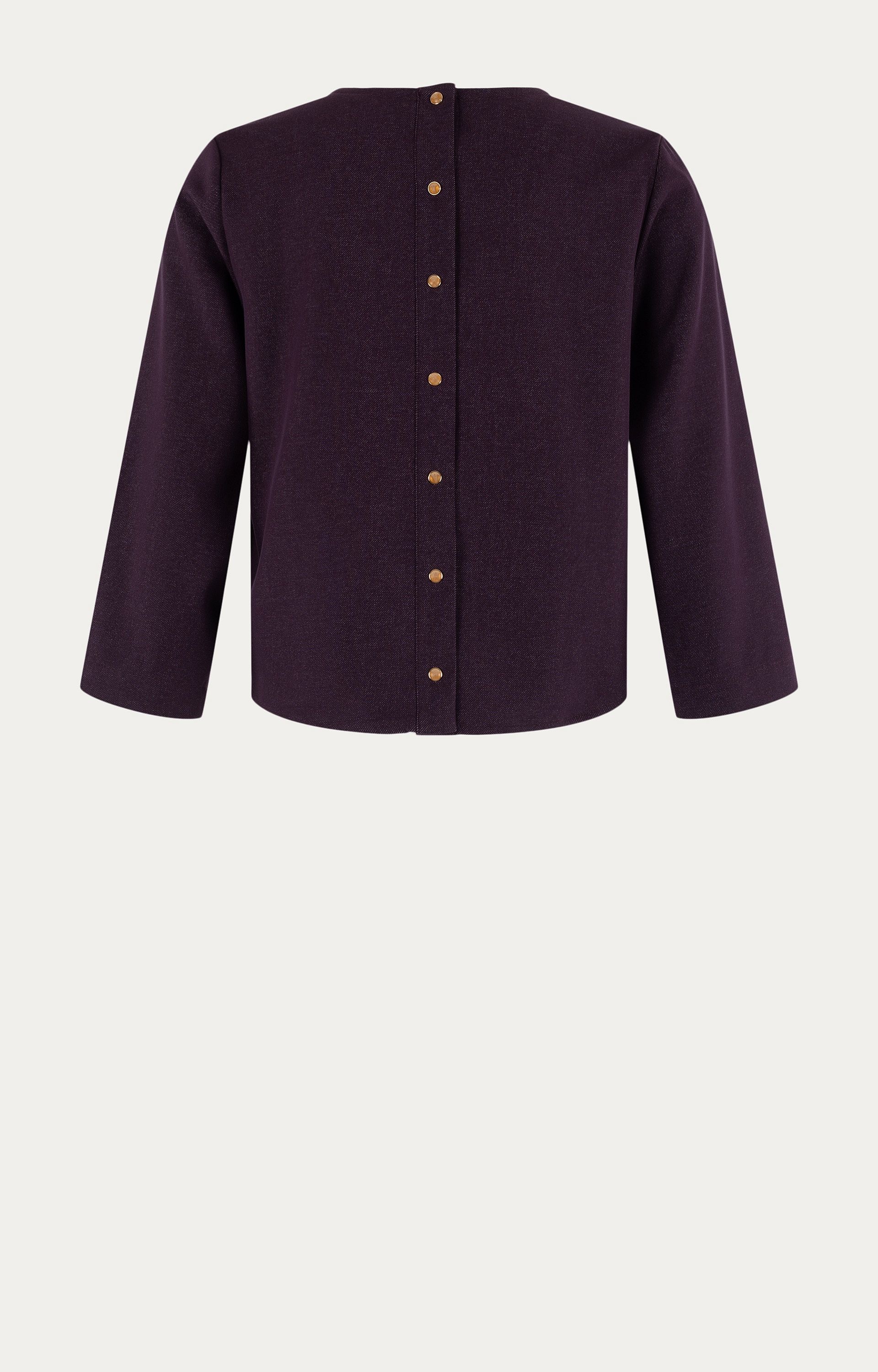 Top met rugsluiting 