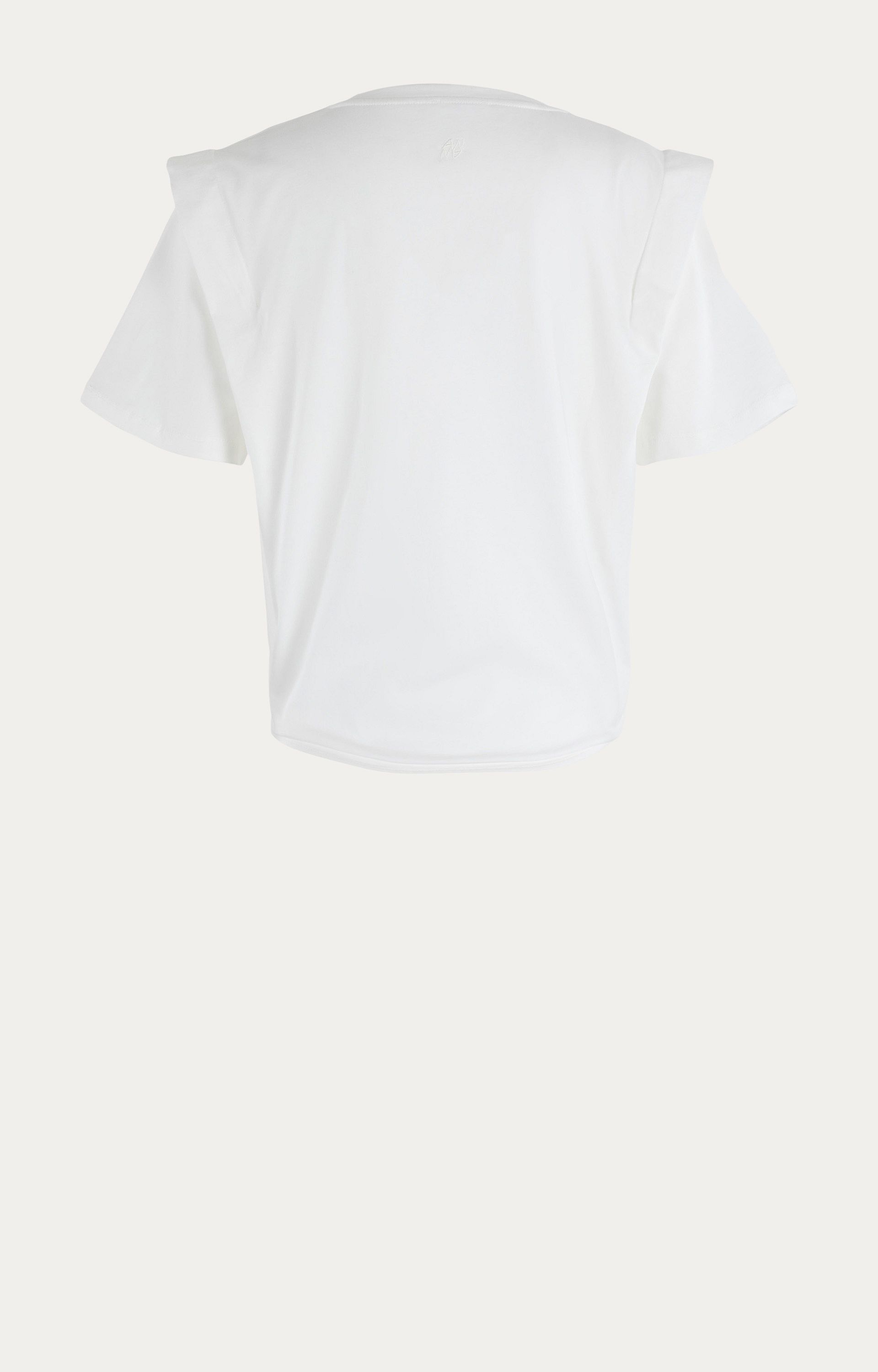 Shirt met knoop