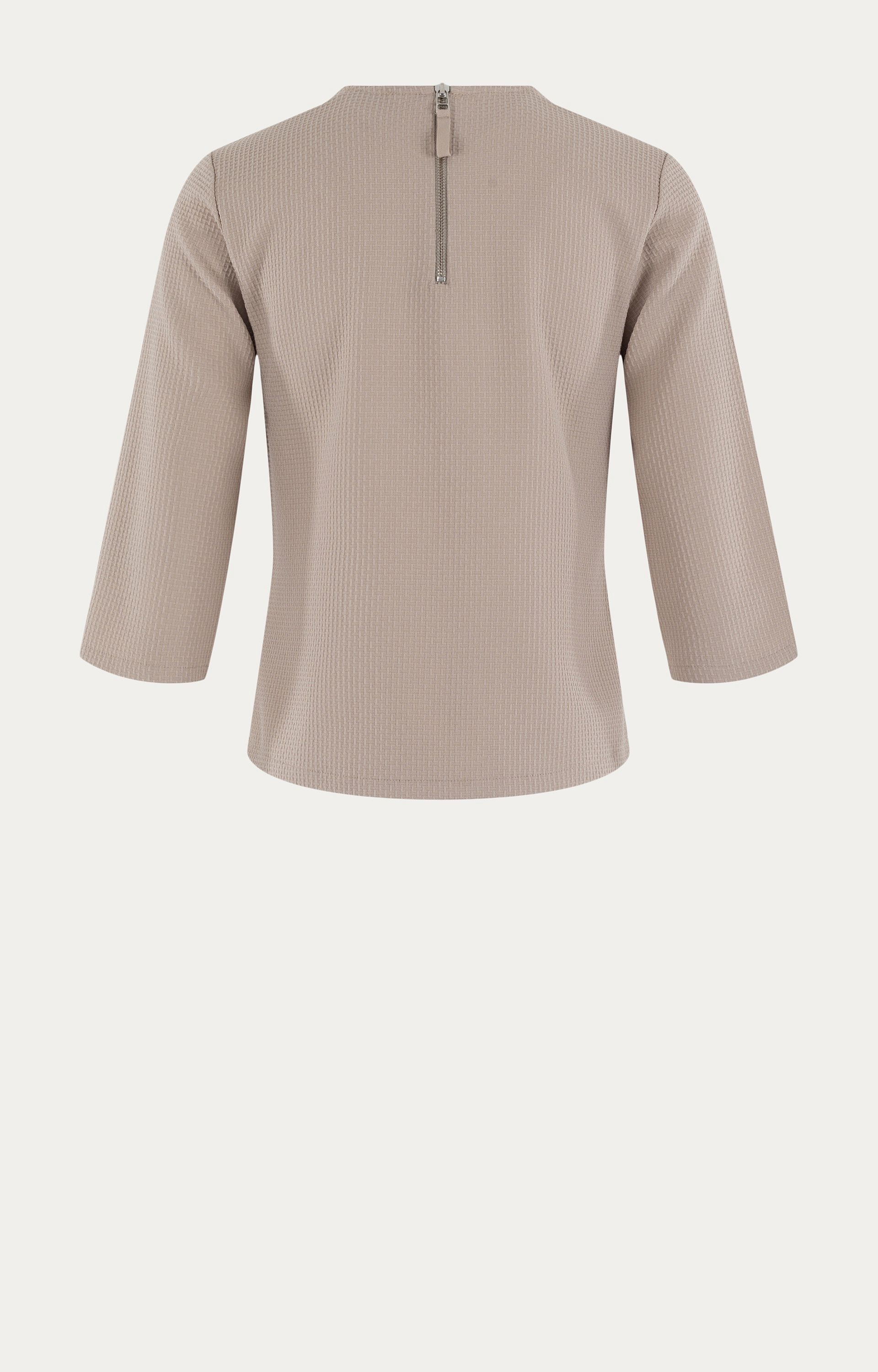 Blousetop met structuur