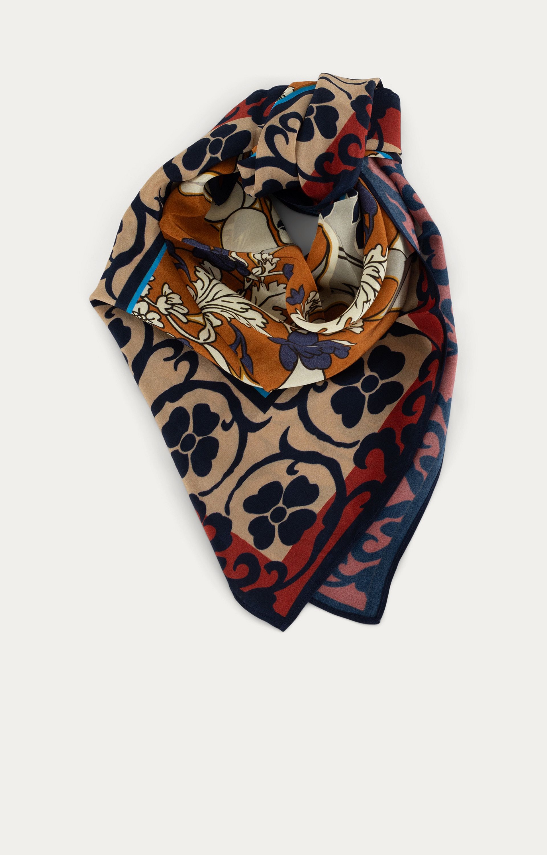 Sjaal met print
