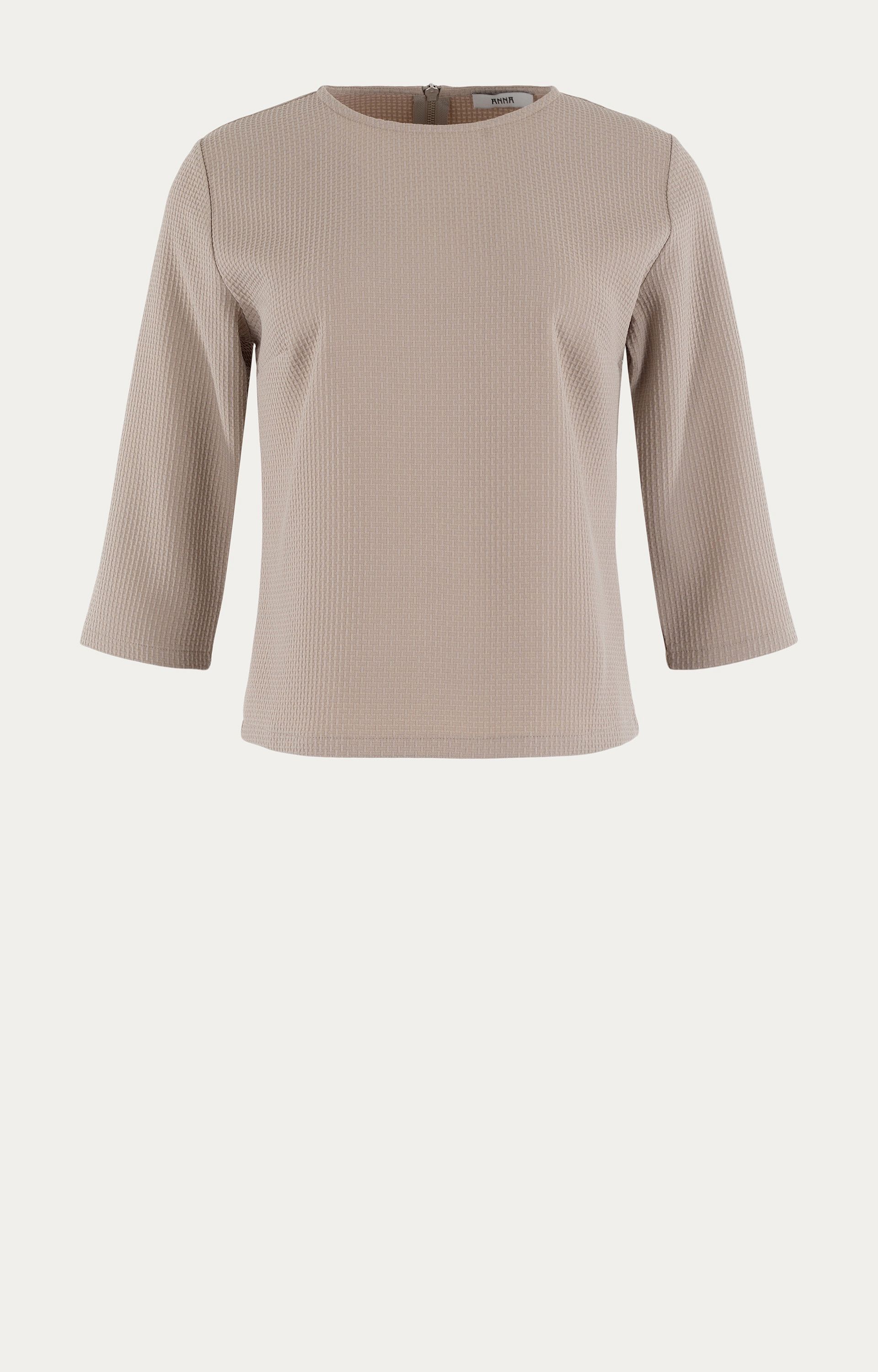 Blousetop met structuur