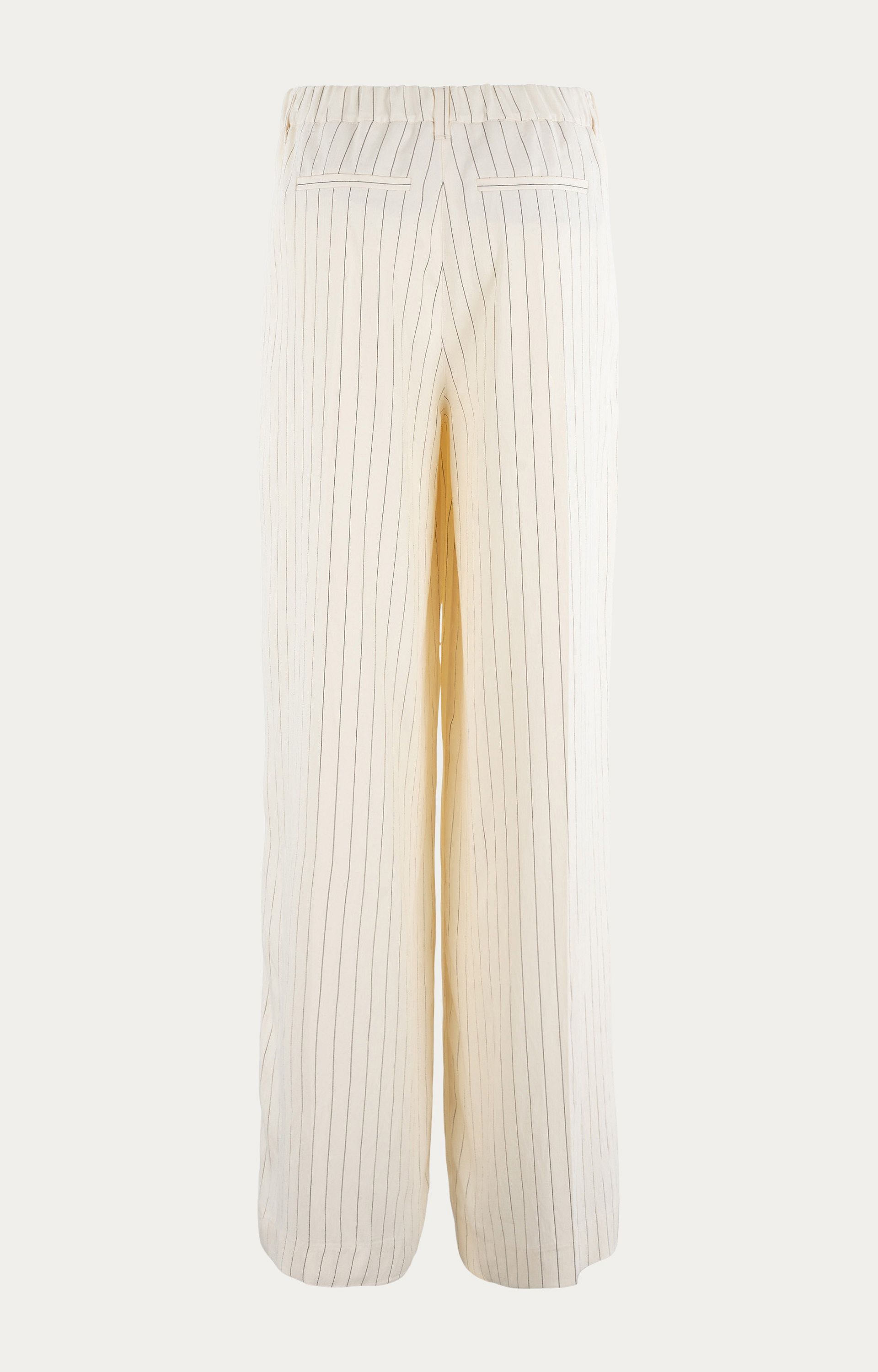 Broek met krijtstreep