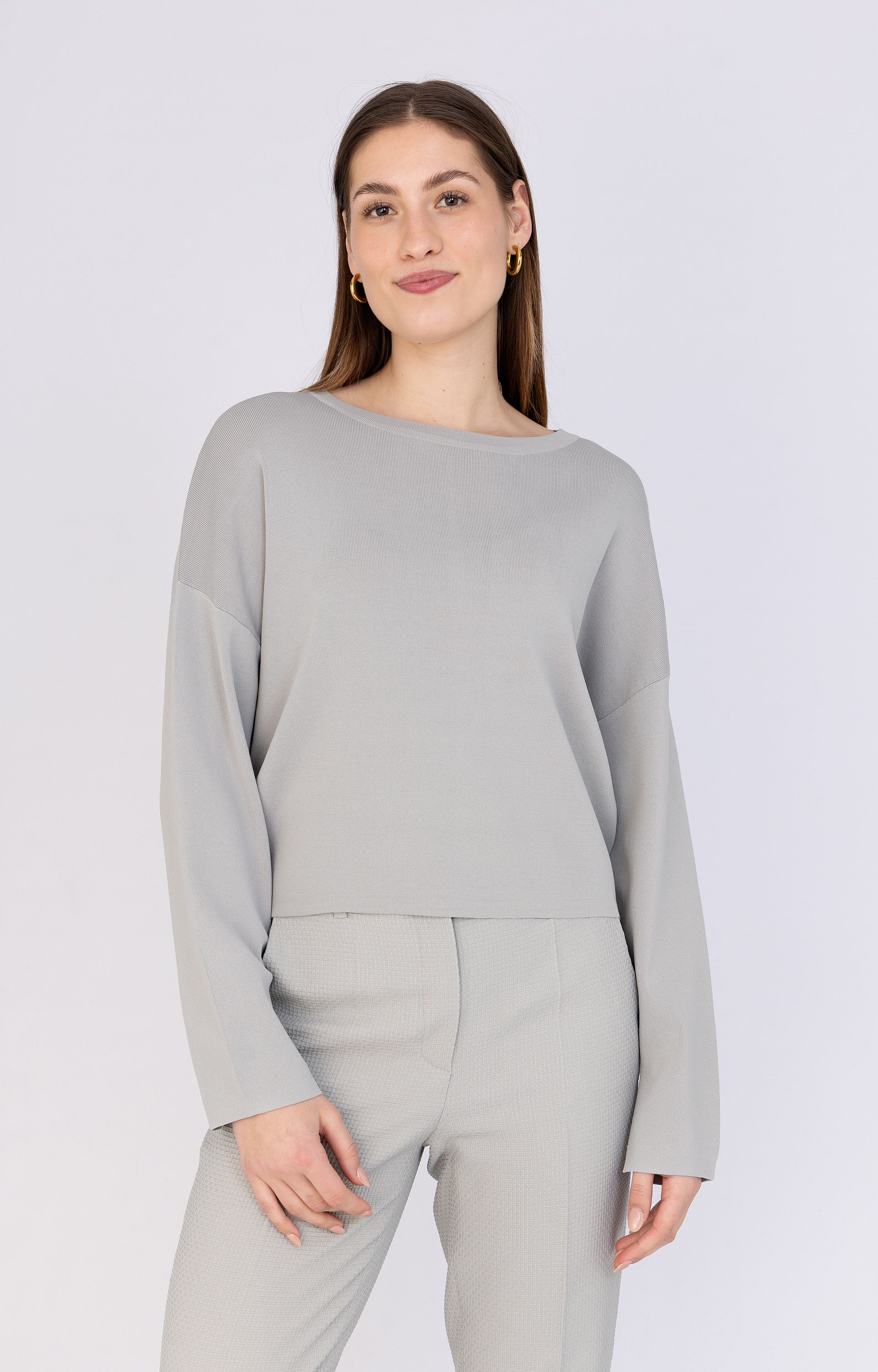 Fijngebreide pullover 