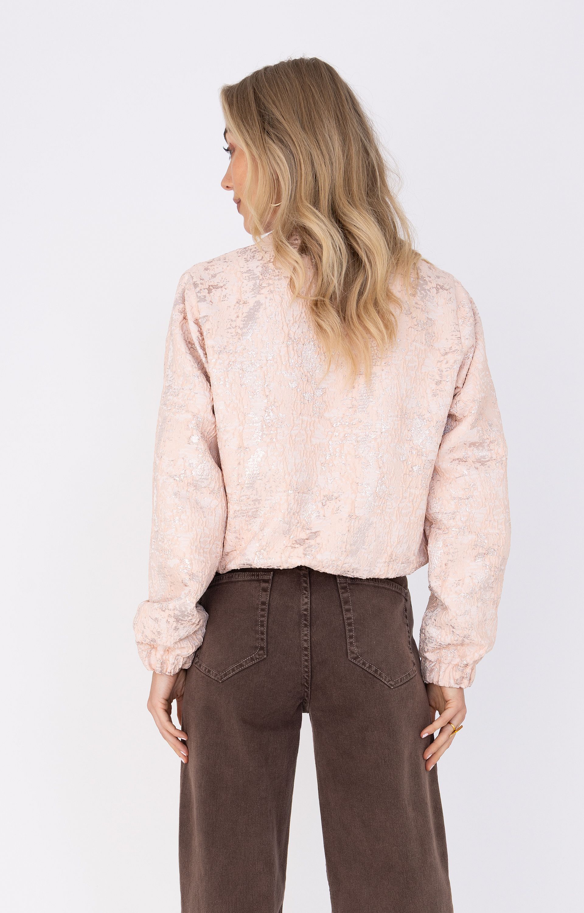 Bomberjasje met structuur