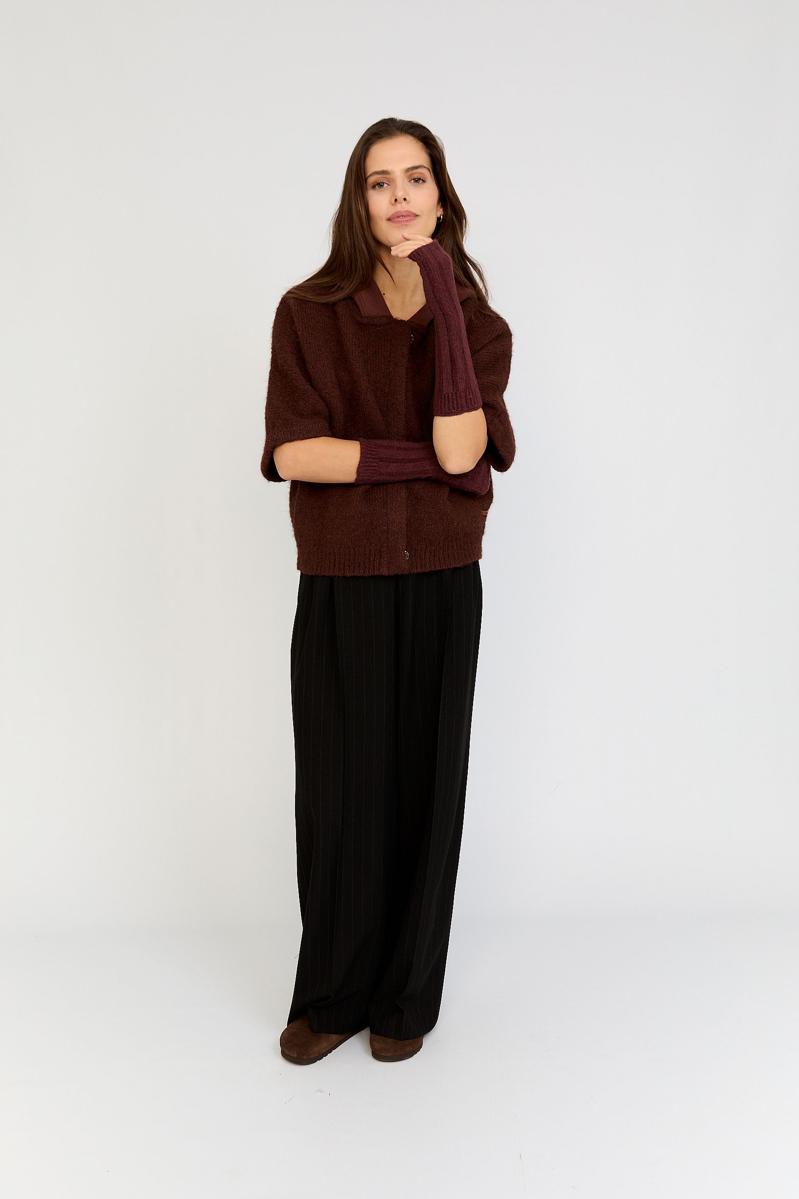 Sleeves gebreid