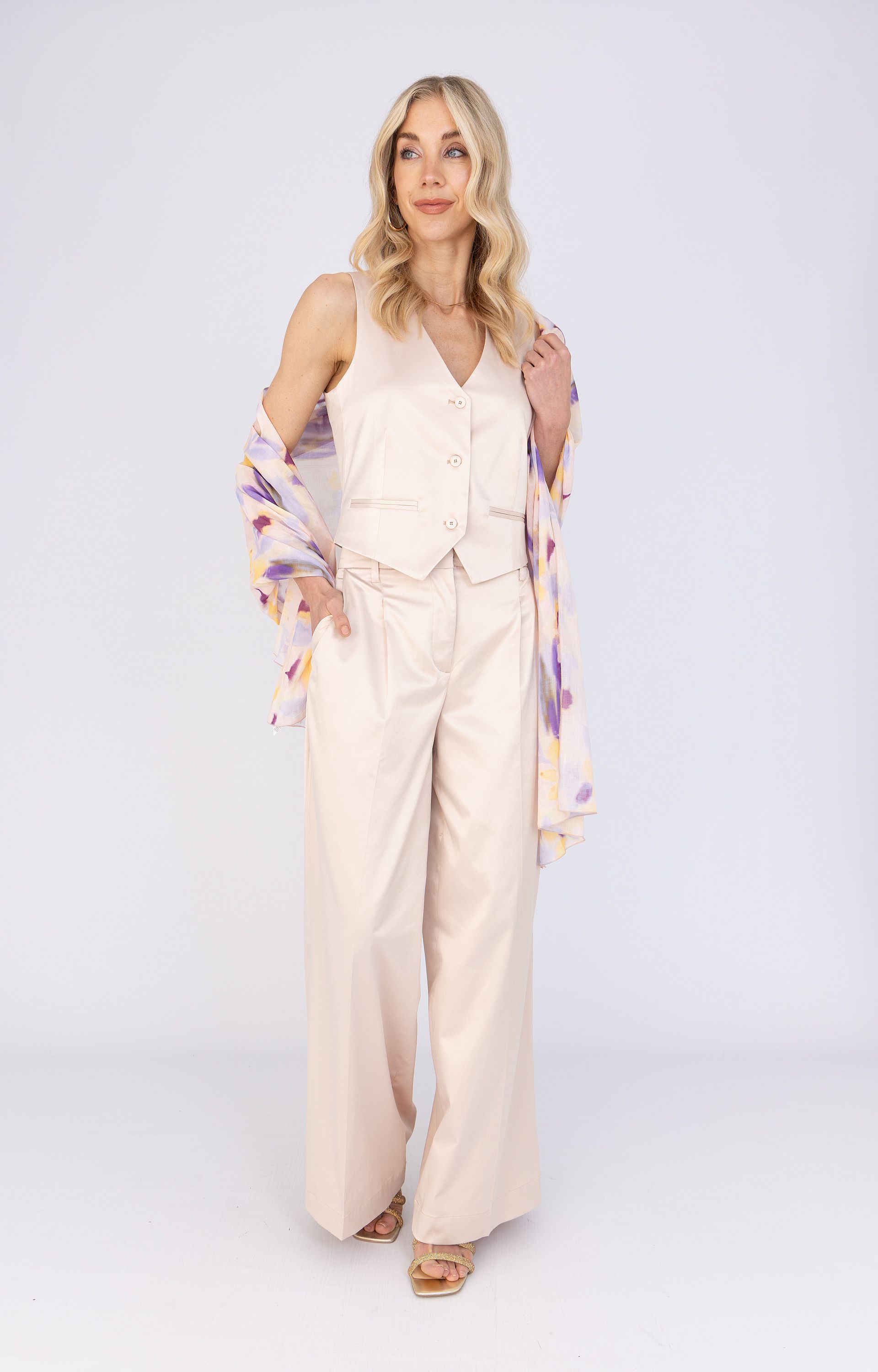 Sjaal met dessin